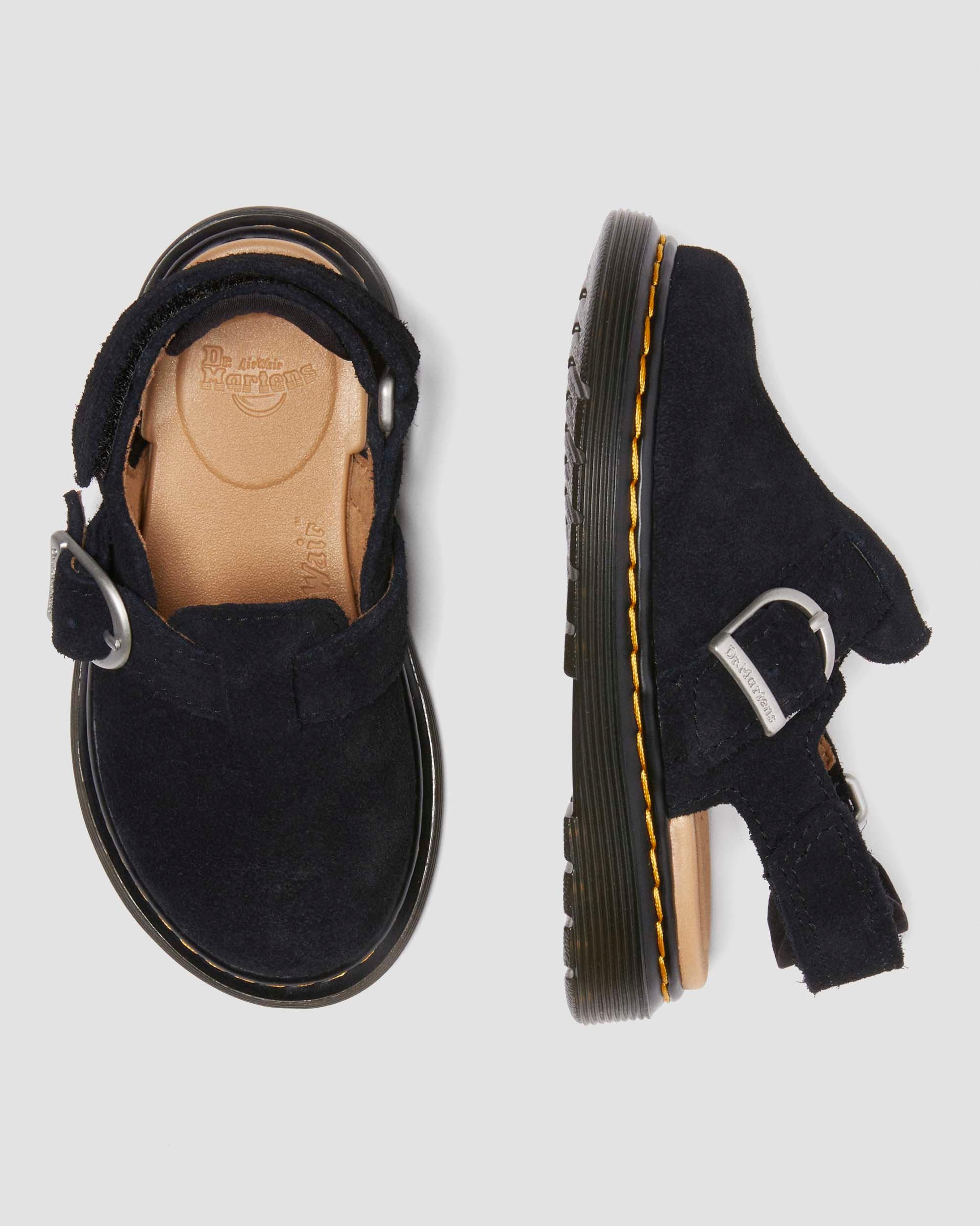 Toddler Jorgie Suede Mules in BLACK BRONX SUEDE