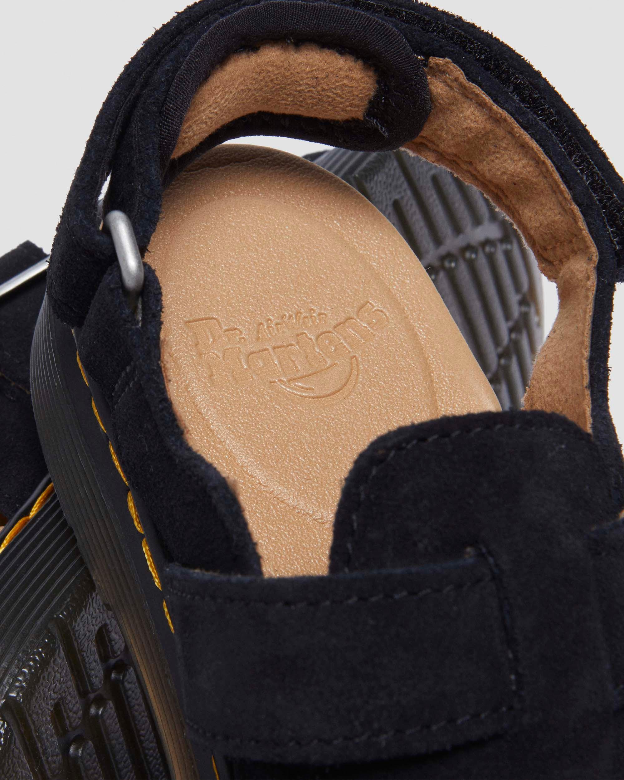 Junior Jorgie Suede Mules in BLACK BRONX SUEDE