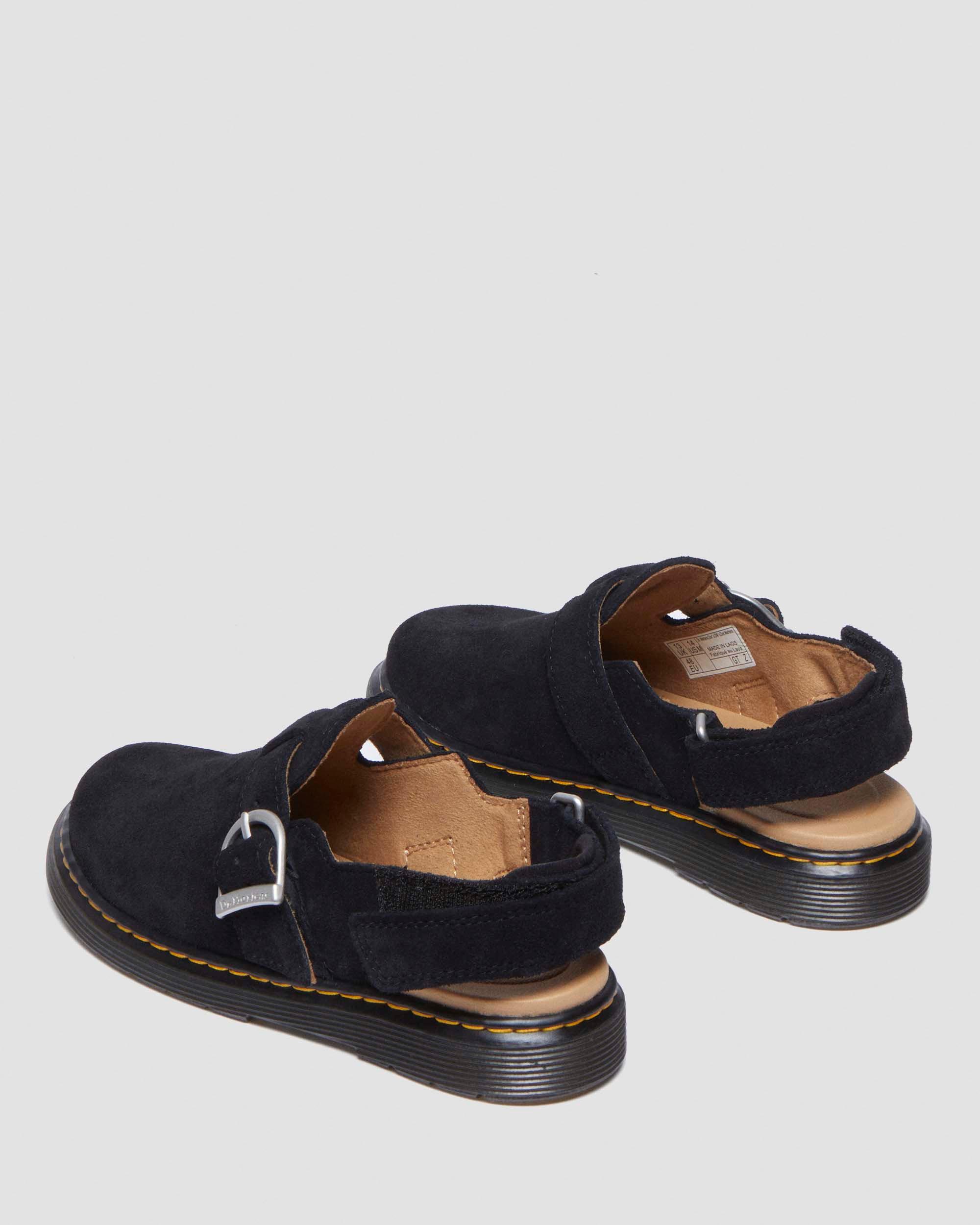 Junior Jorgie Suede Mules in BLACK BRONX SUEDE