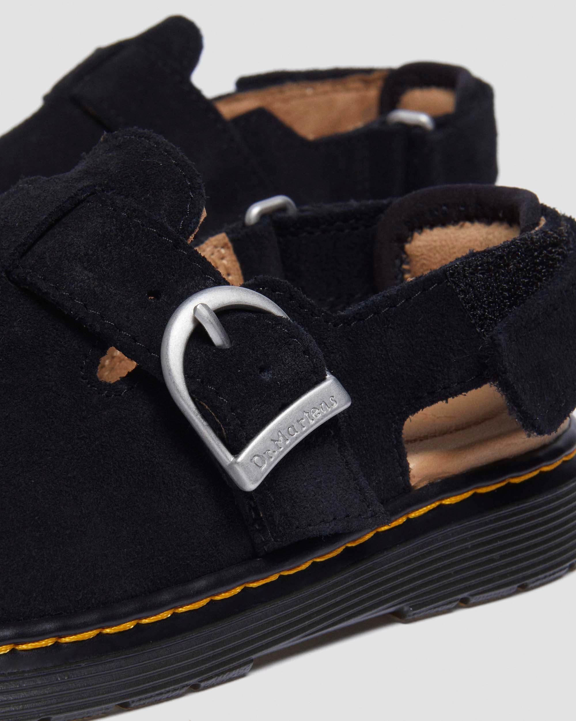Junior Jorgie Suede Mules in BLACK BRONX SUEDE