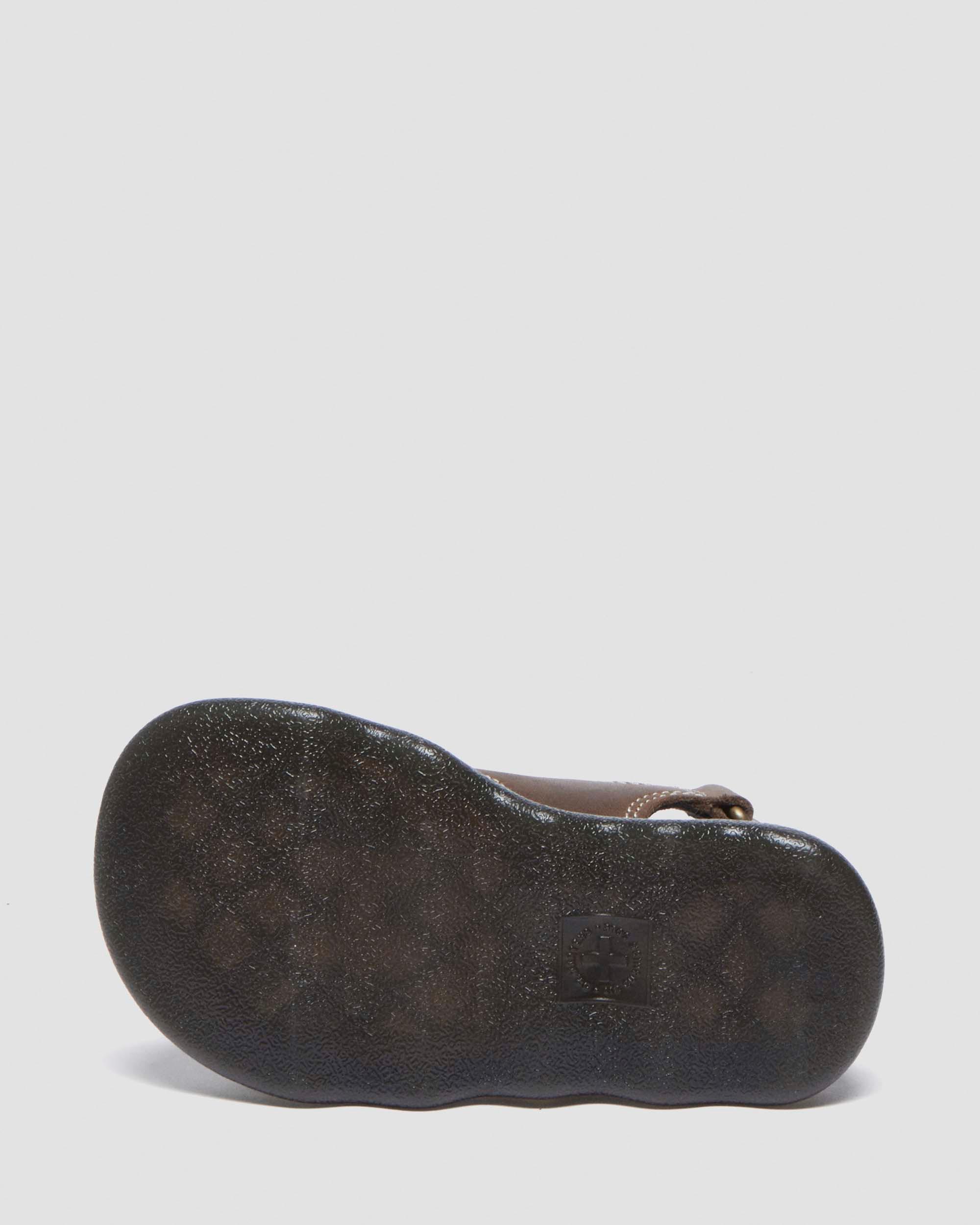 Toddler Virden Wyoming Leather Sandals in Dark Brown