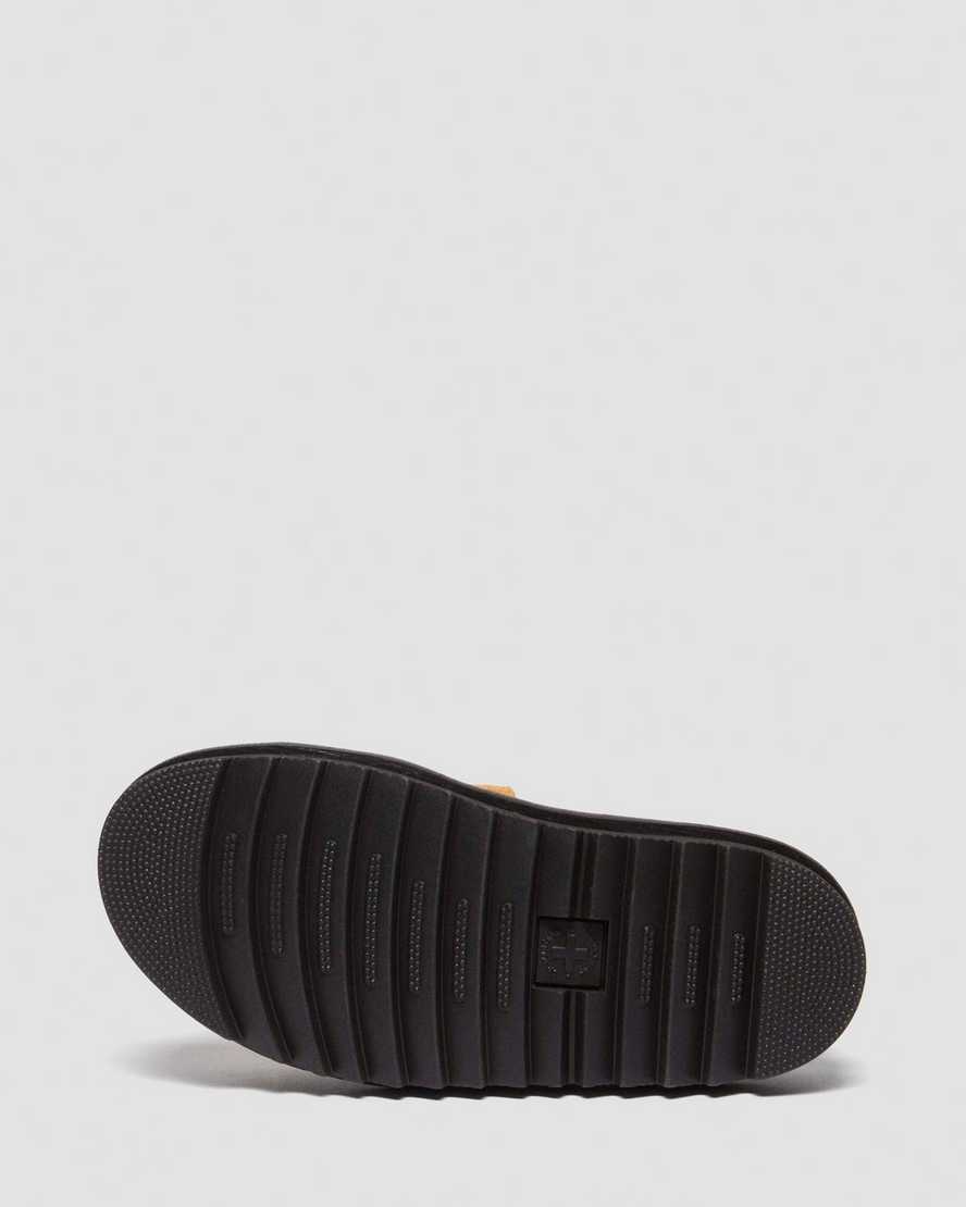 Dr. Martens' Dr. Martens Raine Slide Sandal In Tan