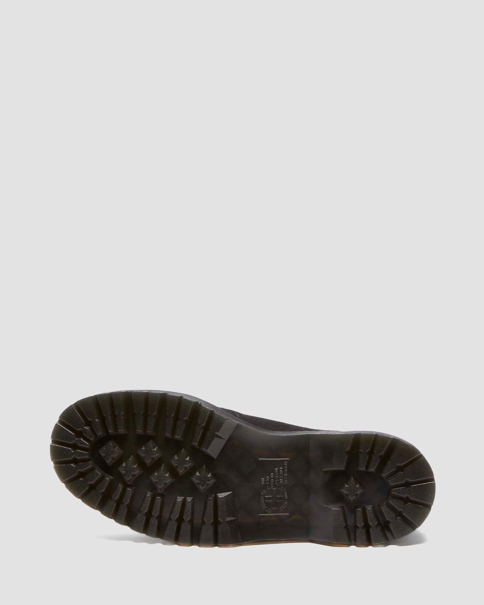 Ramsey woven suede creepers in Black | Dr. Martens