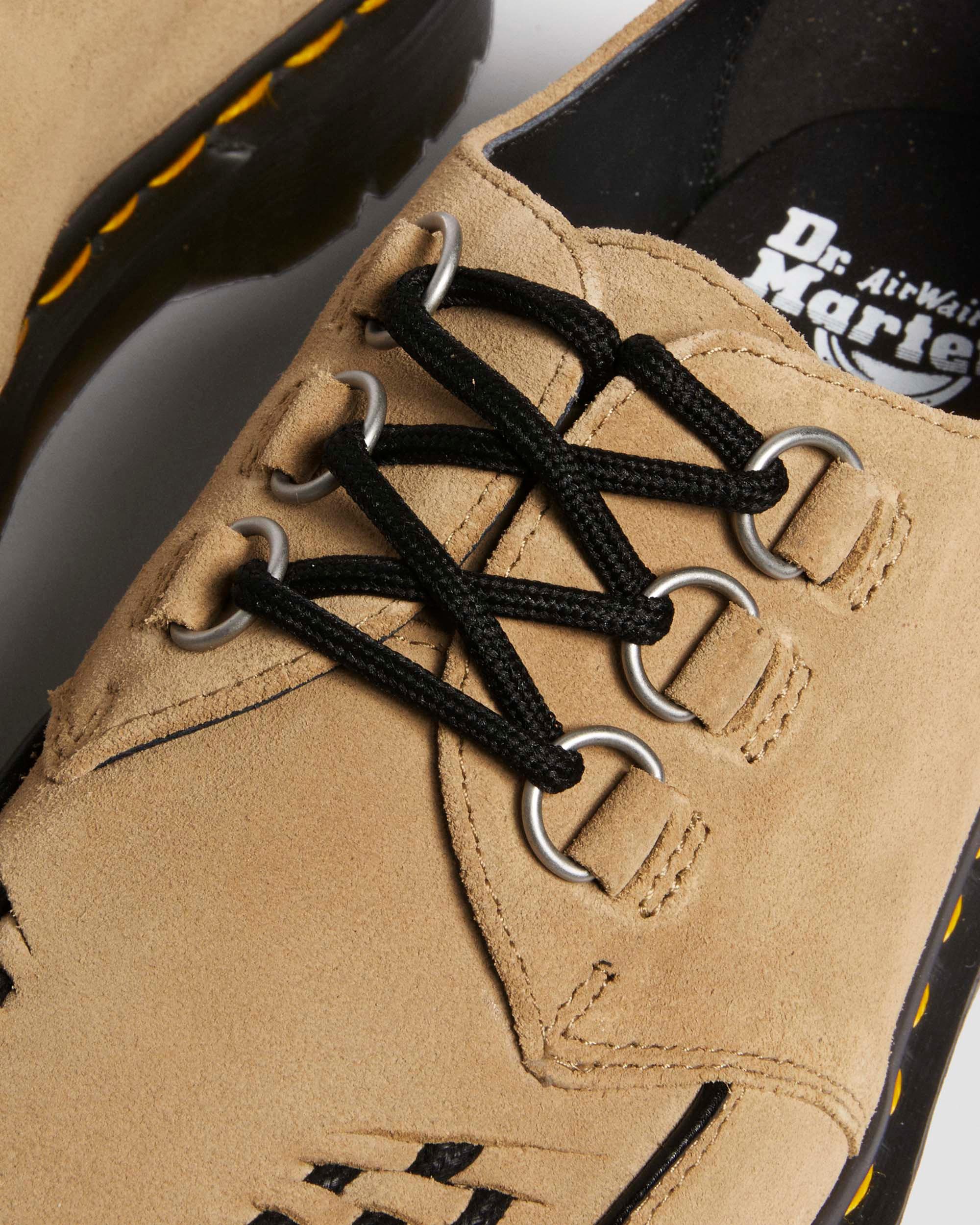 Dr. Martens Ramsey Woven Suede  Creepers In Brown