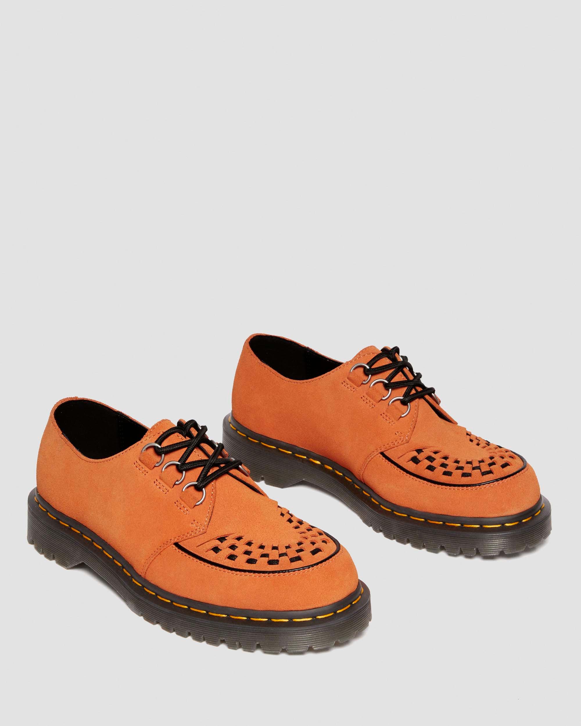 Oranssi Ramsey Woven Suede Creepers