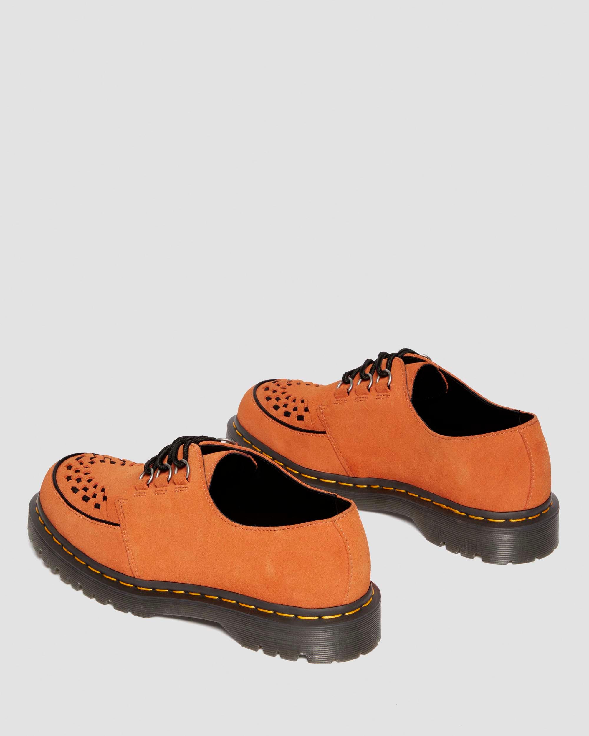 Oranssi Ramsey Woven Suede Creepers