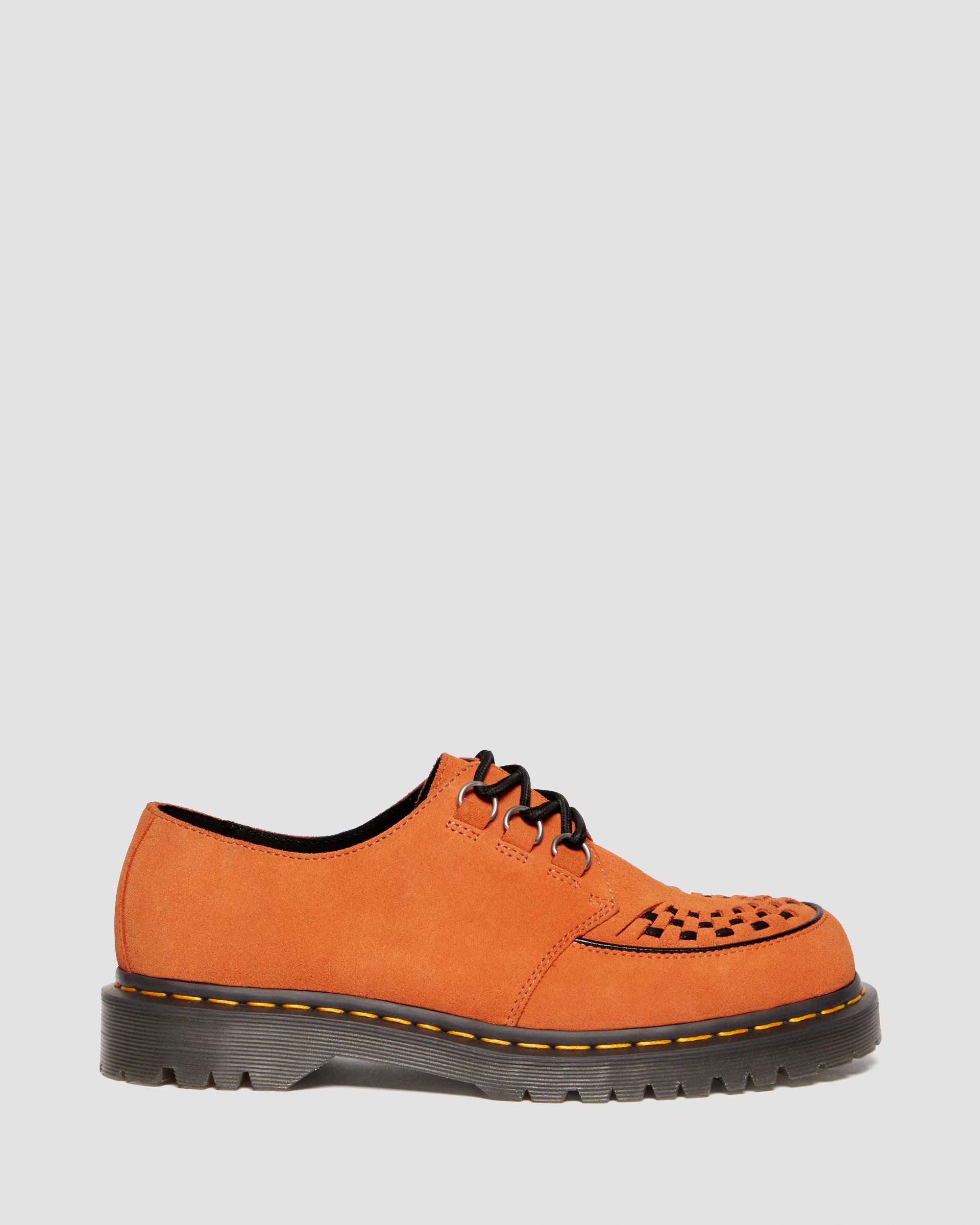 Oranssi Ramsey Woven Suede Creepers