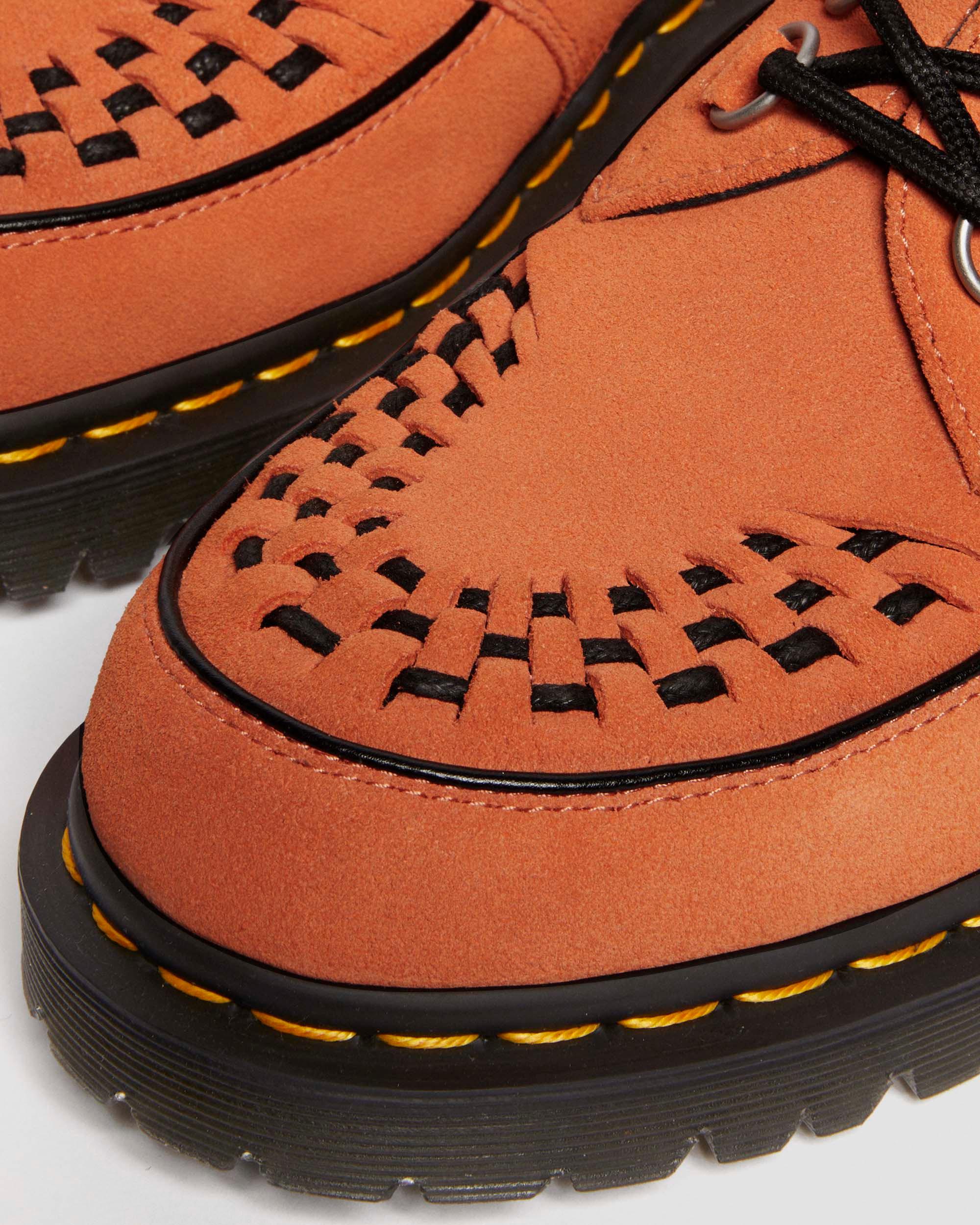 Oranssi Ramsey Woven Suede Creepers