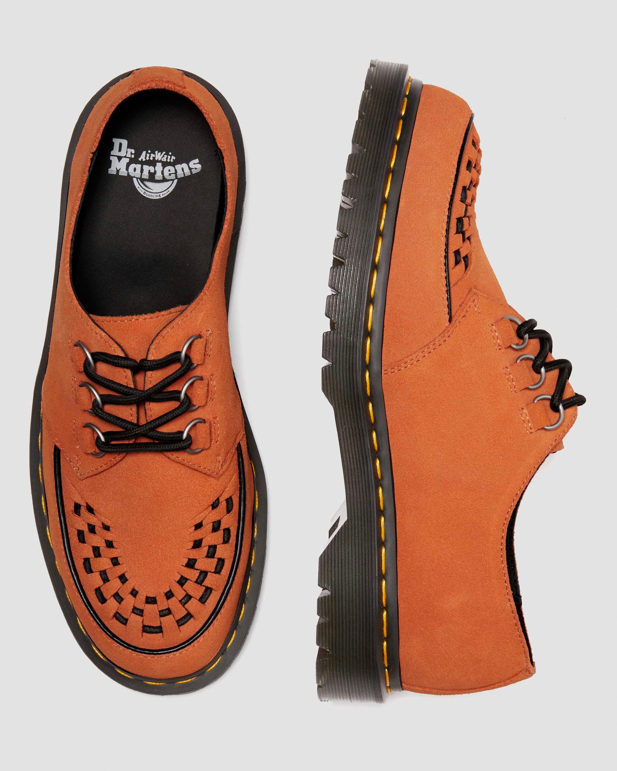 Oranssi Ramsey Woven Suede Creepers