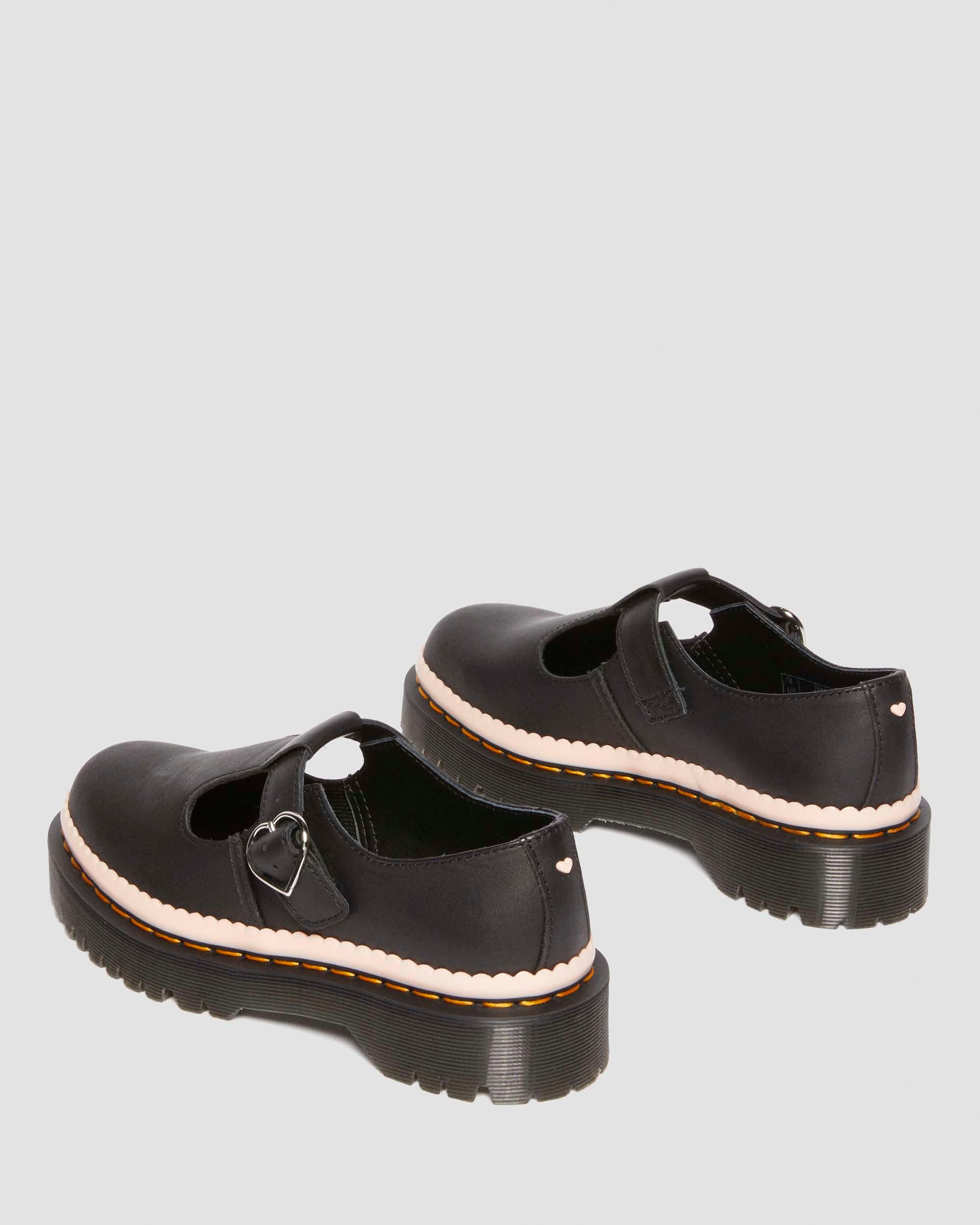 Polley Bex Nappa Luxe leather Mary Jane shoes in Black | Dr