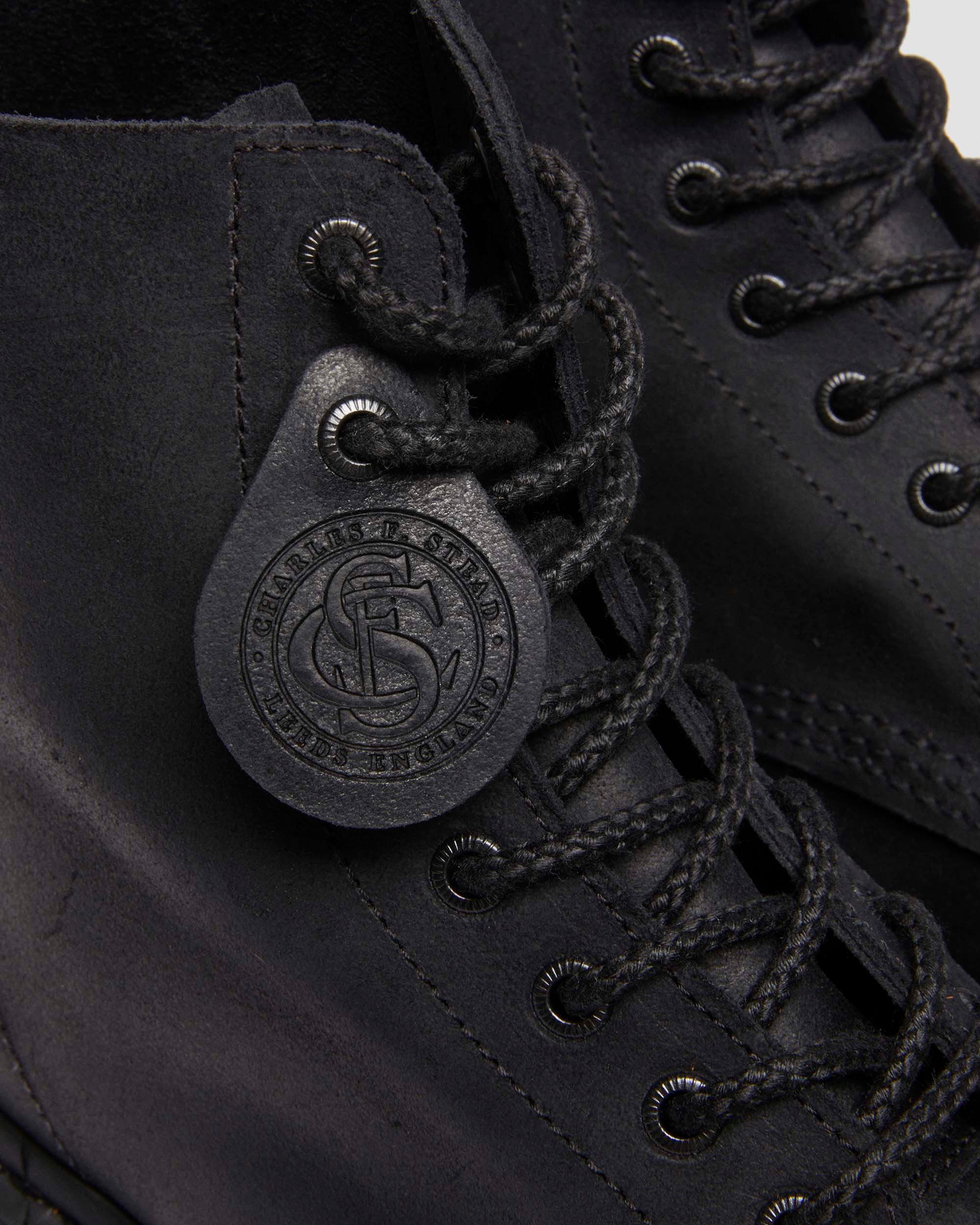 1460 Bex Bump Toe leather boots in Black