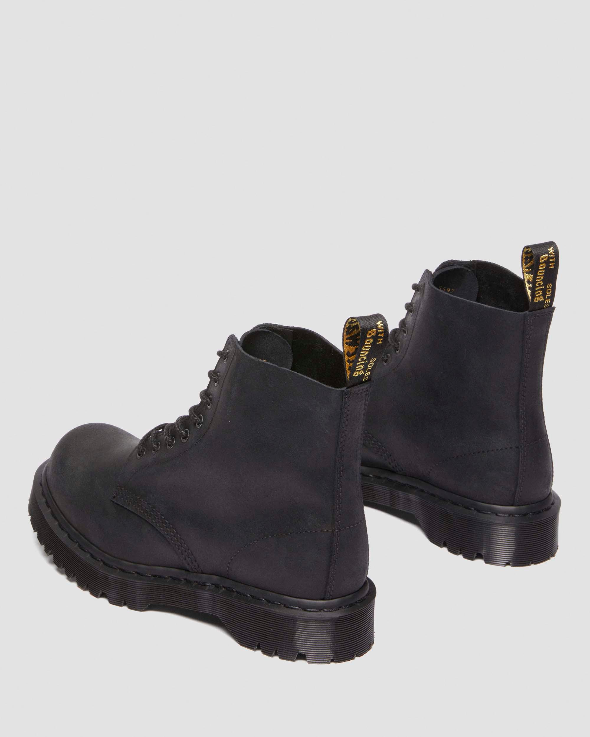 1460 Bex Bump Toe leather boots in Black
