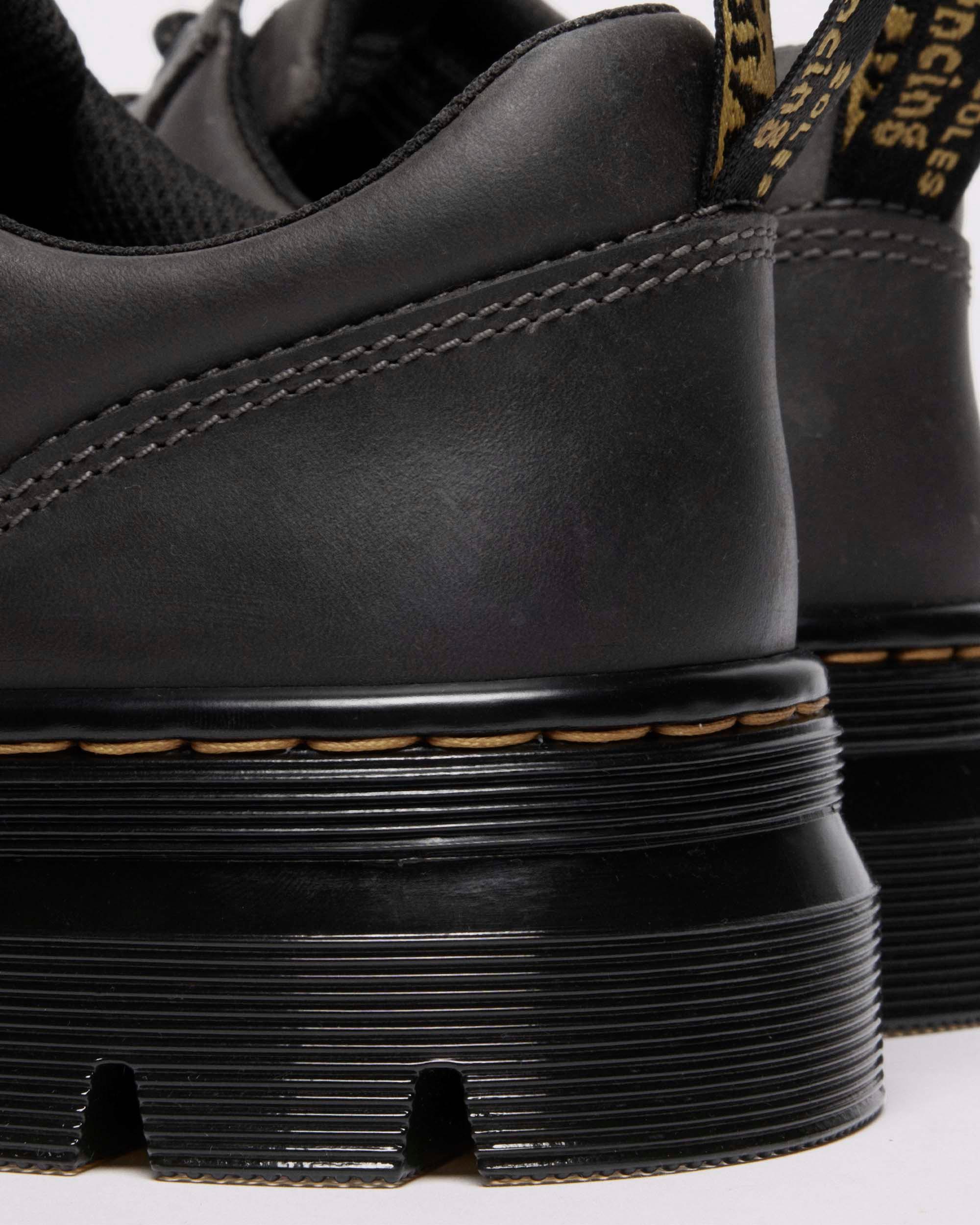 【Dr.Martens】 REEDER LEATHER UTILITY BOOTS GRY Dr. Martens Reeder Utility Oxford - Men's - Free Shipping | DSW