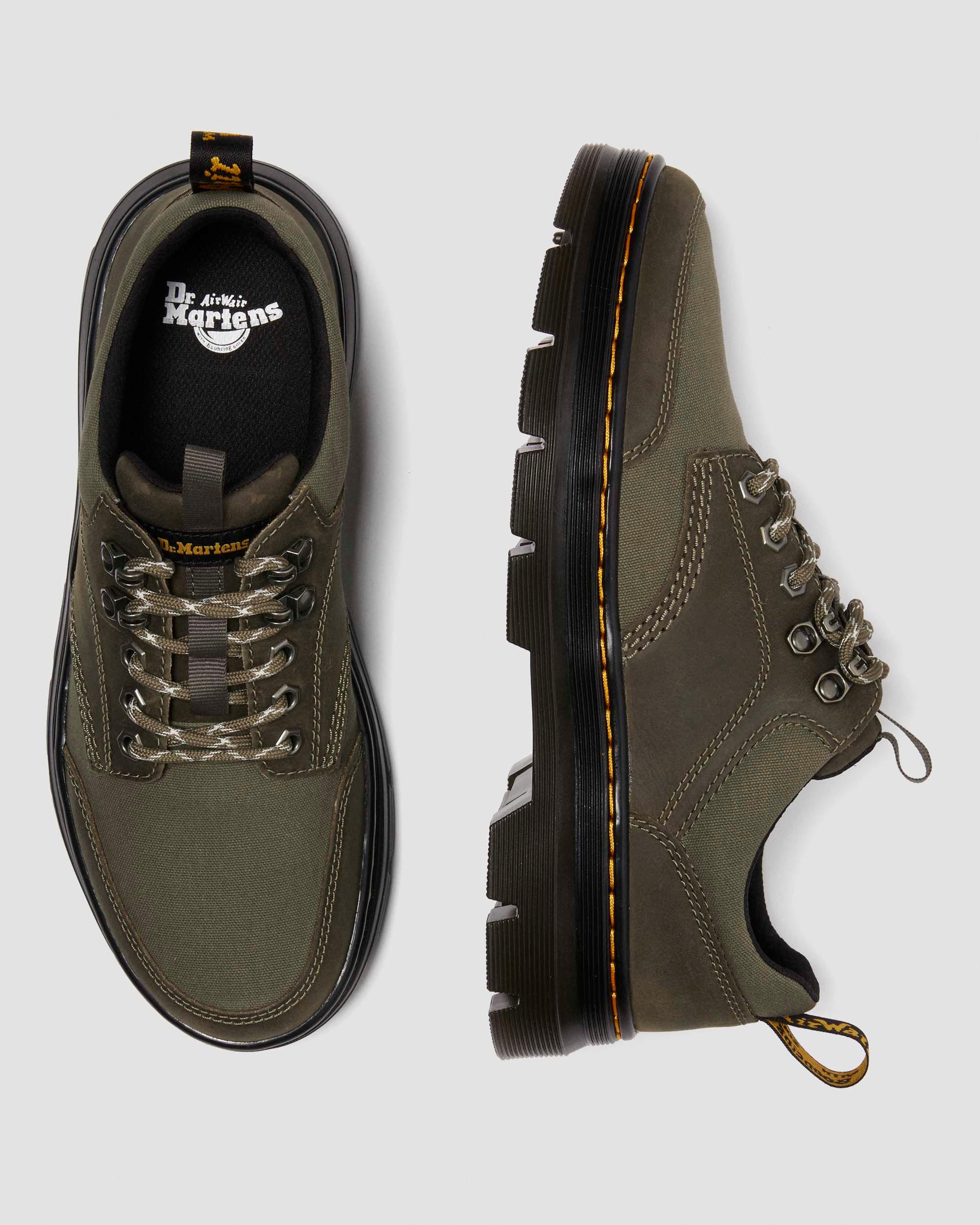 Chaussures utilitaires Reeder en cuir Wyoming in Olive