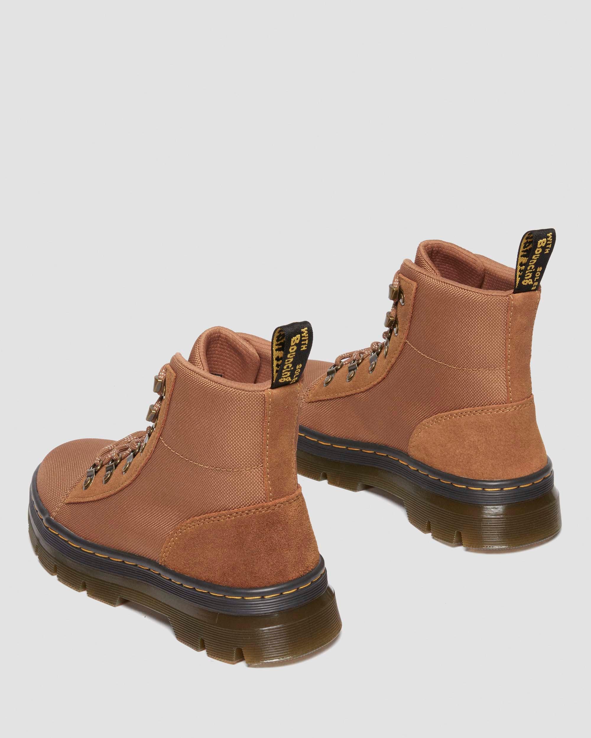 Combs W Suede Utility Boots in Desert Brown