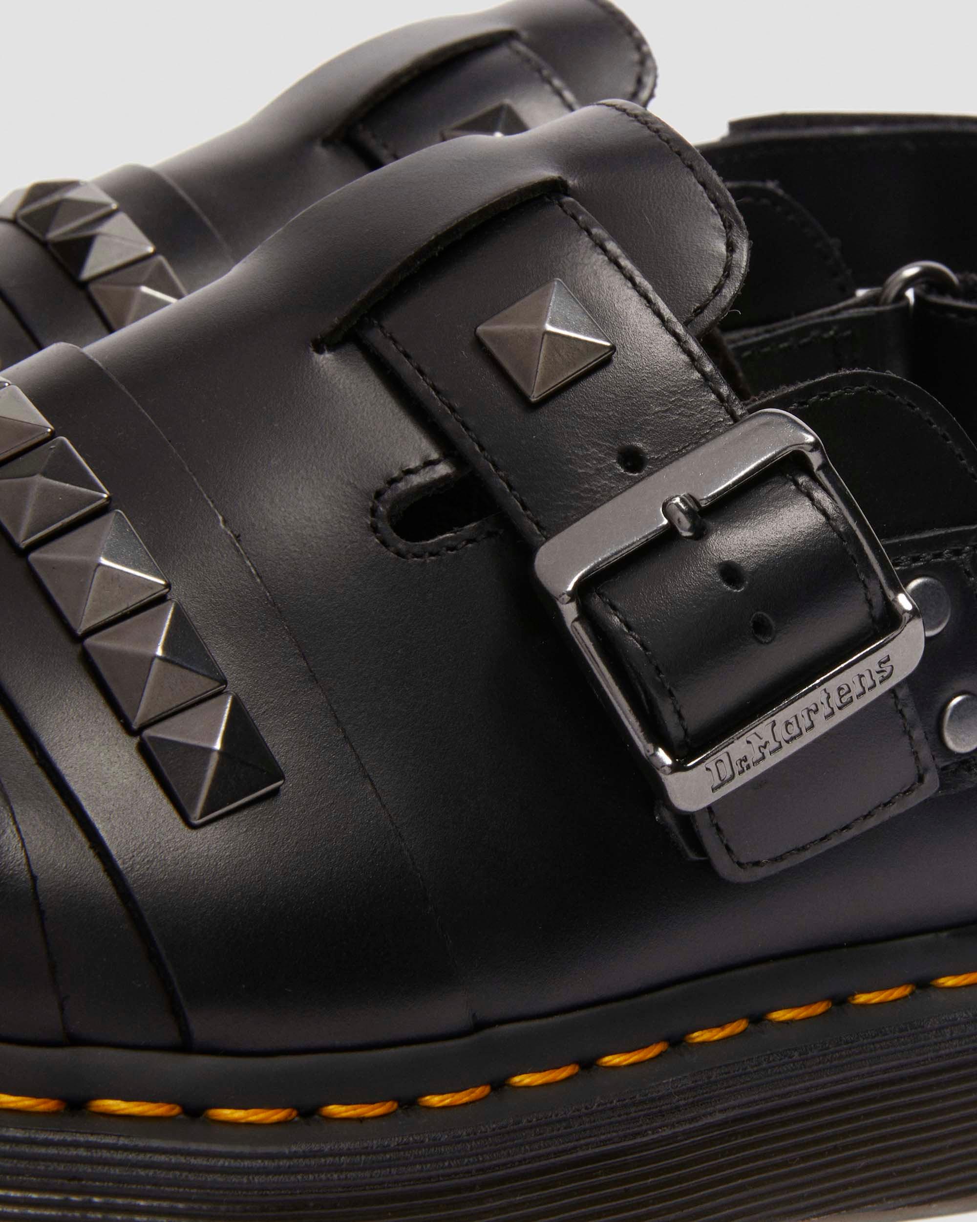 Jorge II Hardware leather mules