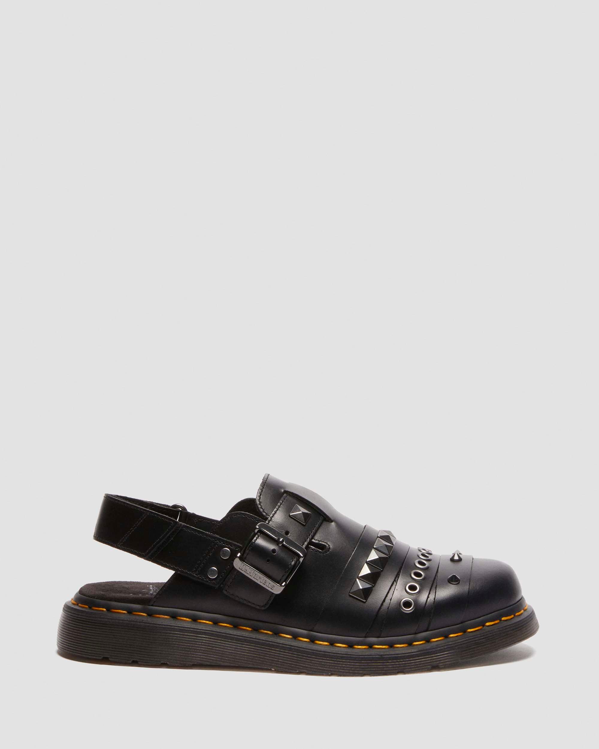 Jorge II Hardware leather mules