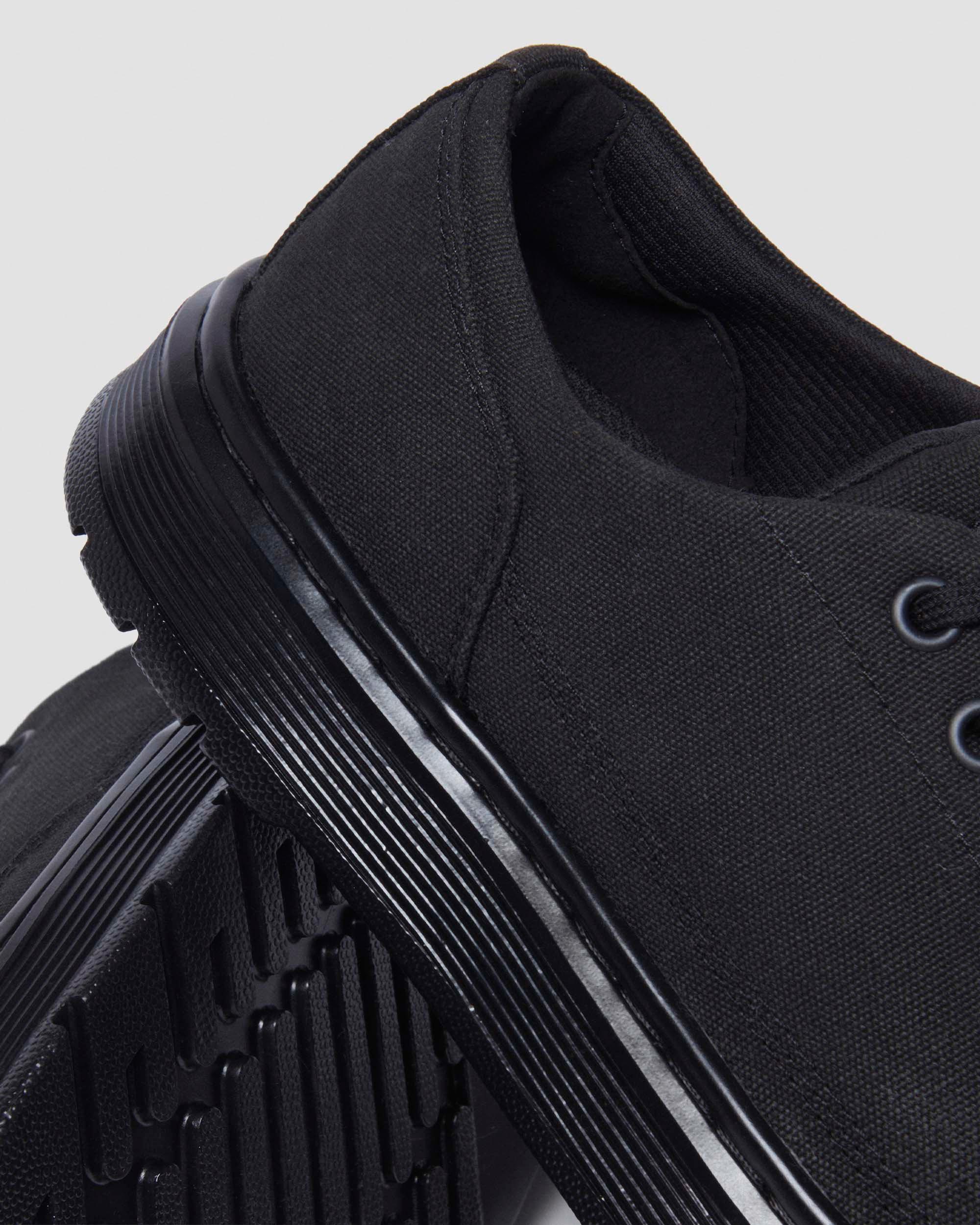 Brookline Canvas Casual Shoes in BLACK | Dr. Martens™