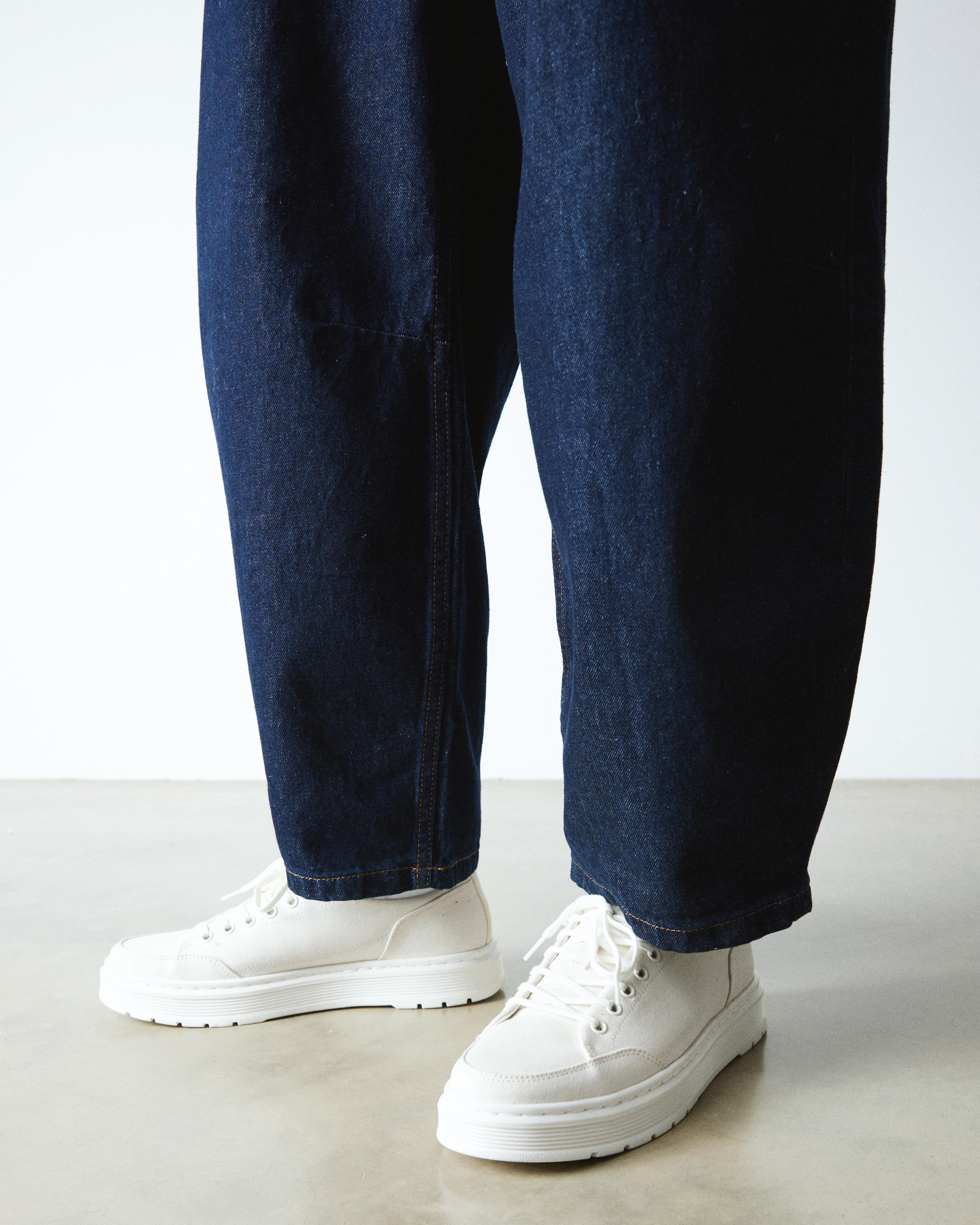 Brookline Canvas Casual Shoes in Off White Canvas