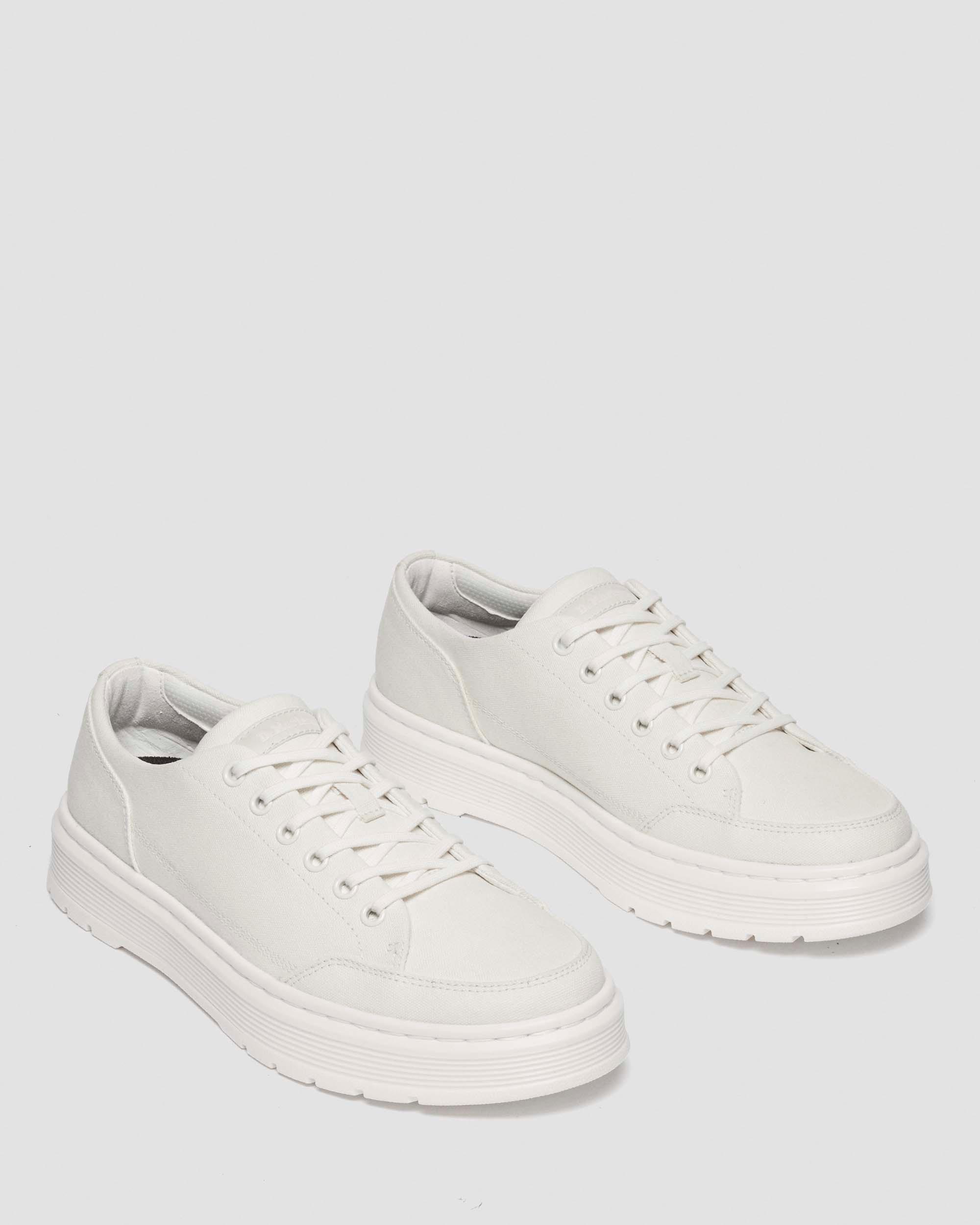 Brookline Canvas Casual Shoes in Off White Canvas
