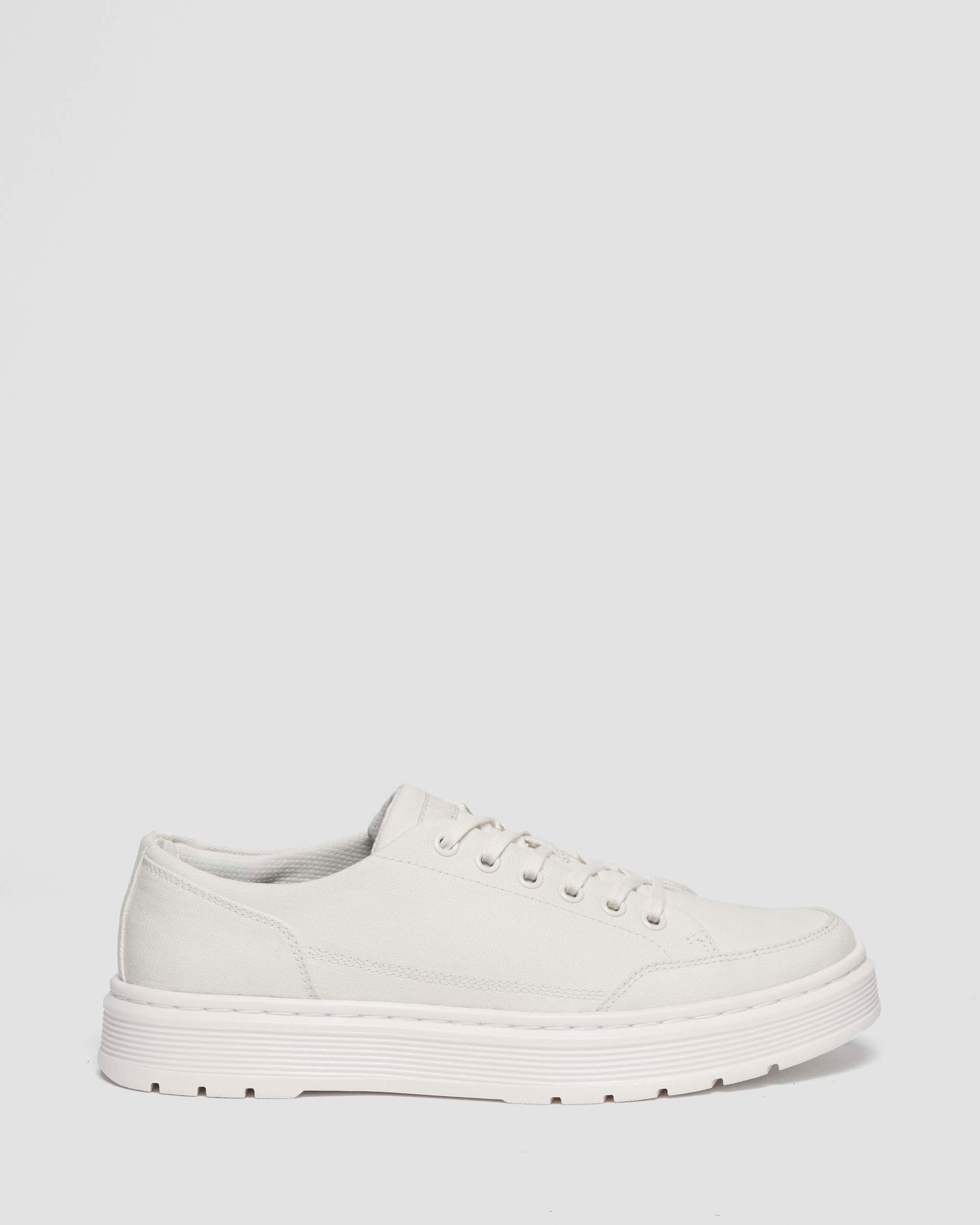 Brookline Canvas Casual Shoes in Off White Canvas