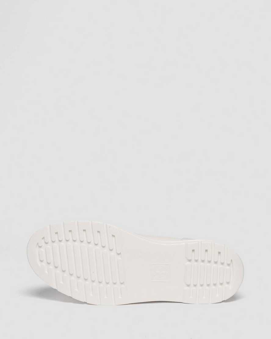 Dr. Martens' Brookline Canvas Casual Shoes In White
