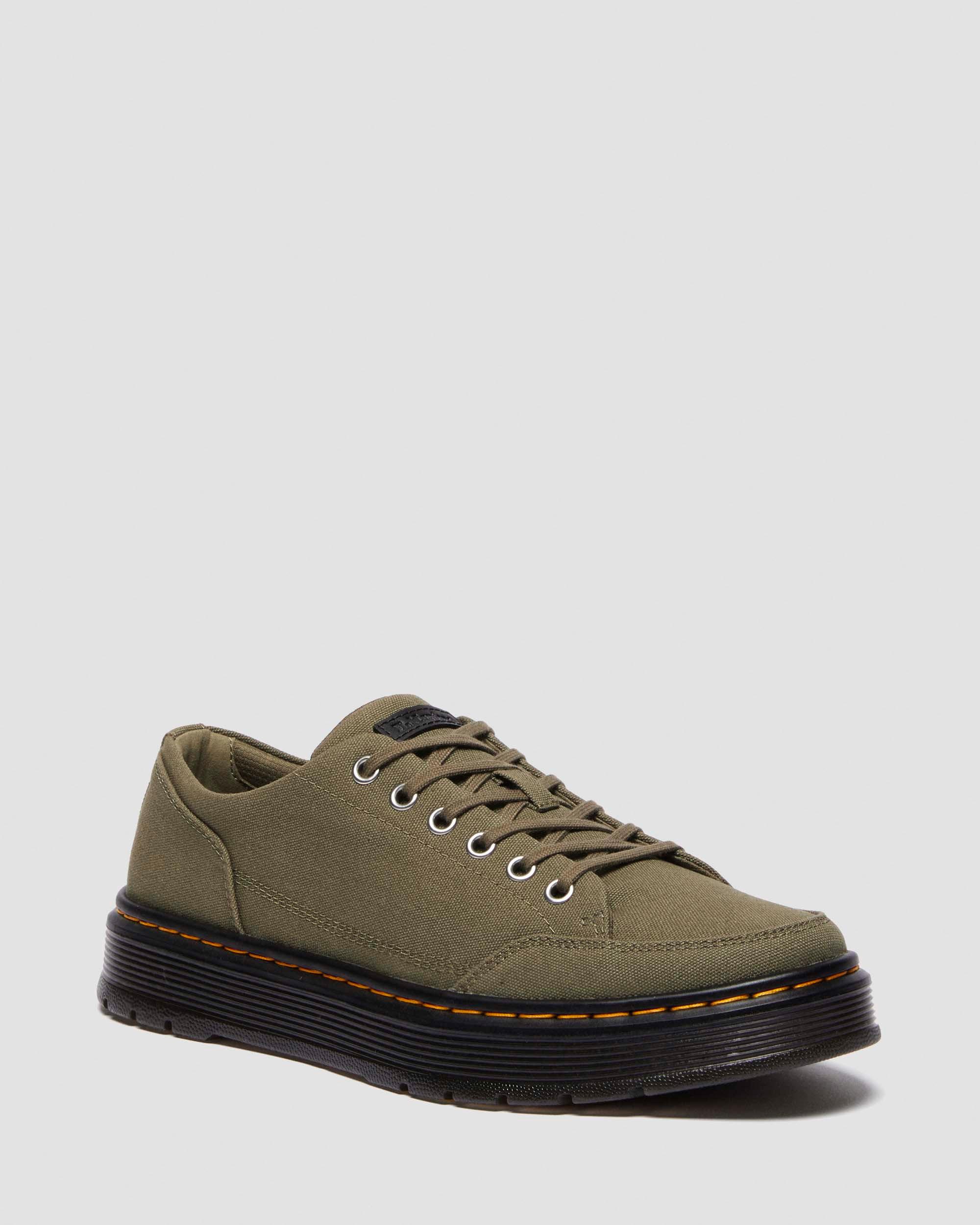 Brookline Canvas Casual Shoes in DMS OLIVE CANVAS