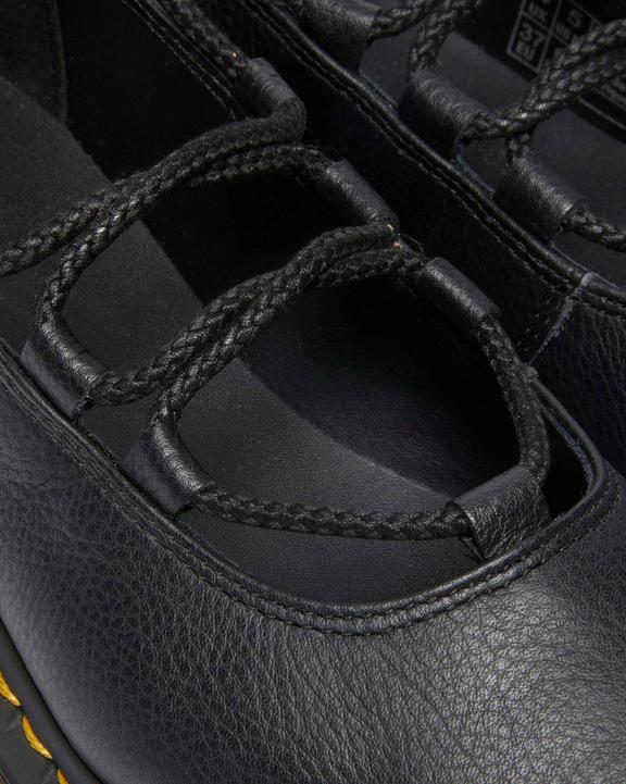 Elphie II Virginia leather ballet flats in Black | Dr. Martens Elphie II Virginia leather ballet flats in Black | Dr. Martens