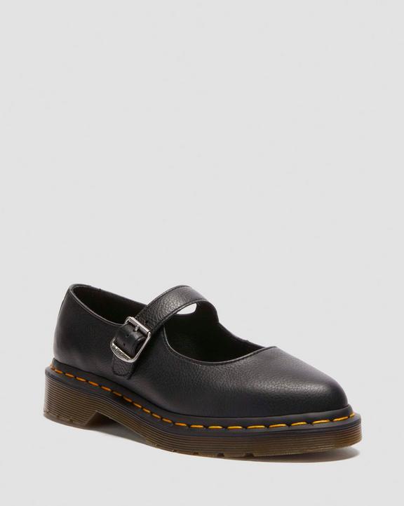Elphie Virginia leather Mary Jane shoes in Black | Dr. Martens Elphie Virginia leather Mary Jane shoes in Black | Dr. Martens