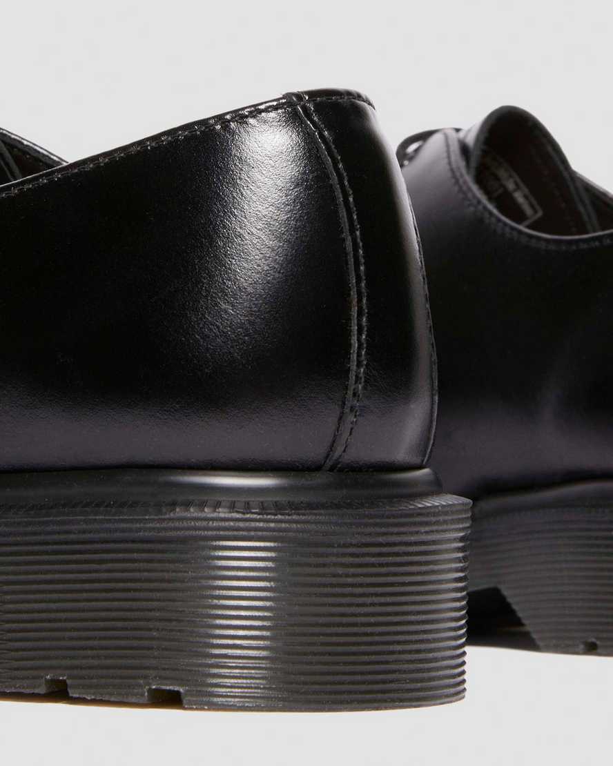 Shop Dr. Martens' 1461 Analine Leder Schuhe Mit Stahlkappe Brogues In Black