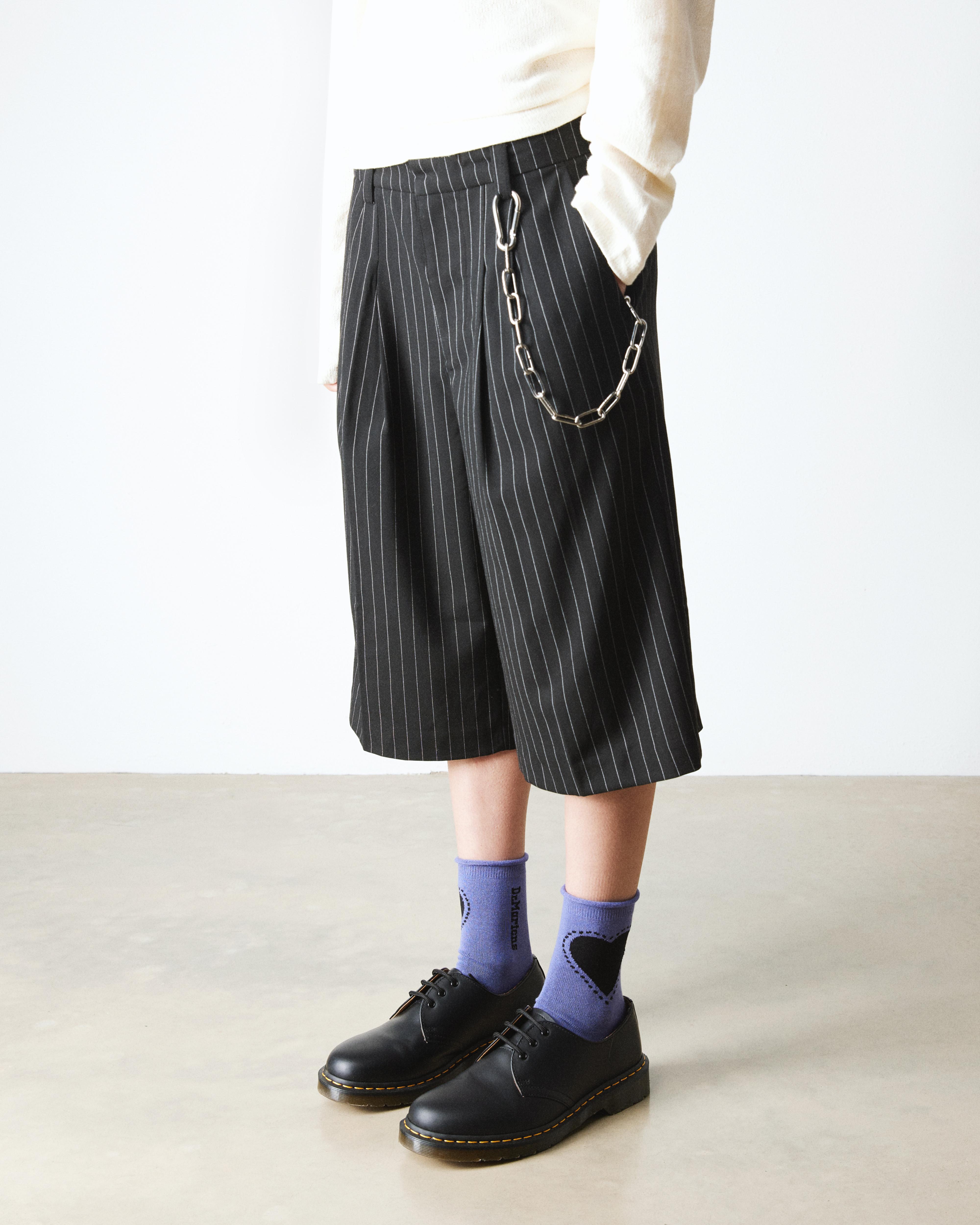 Dr. Martens' Heart Cotton Blend Socks In Purple