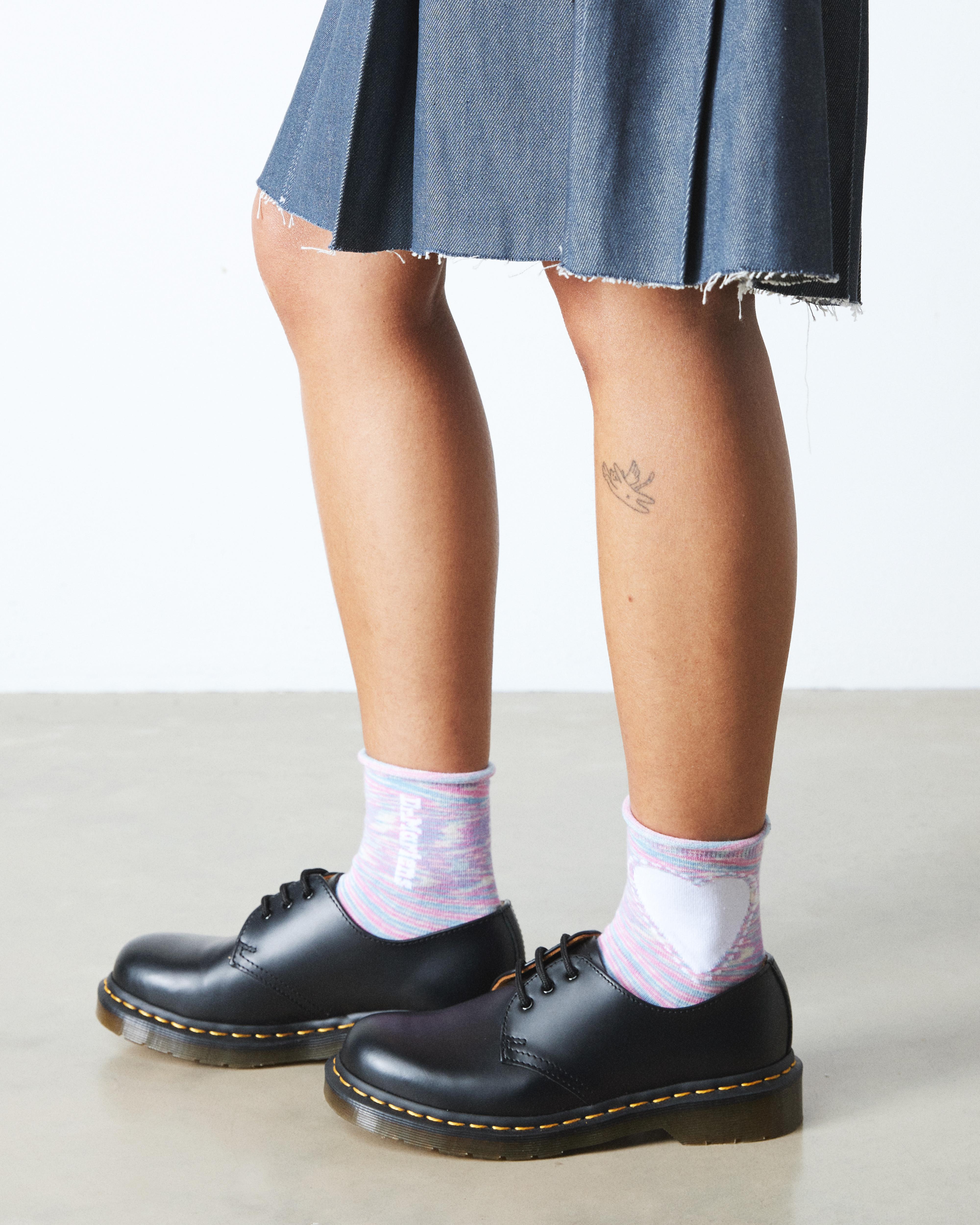 Heart Cotton Blend Socks