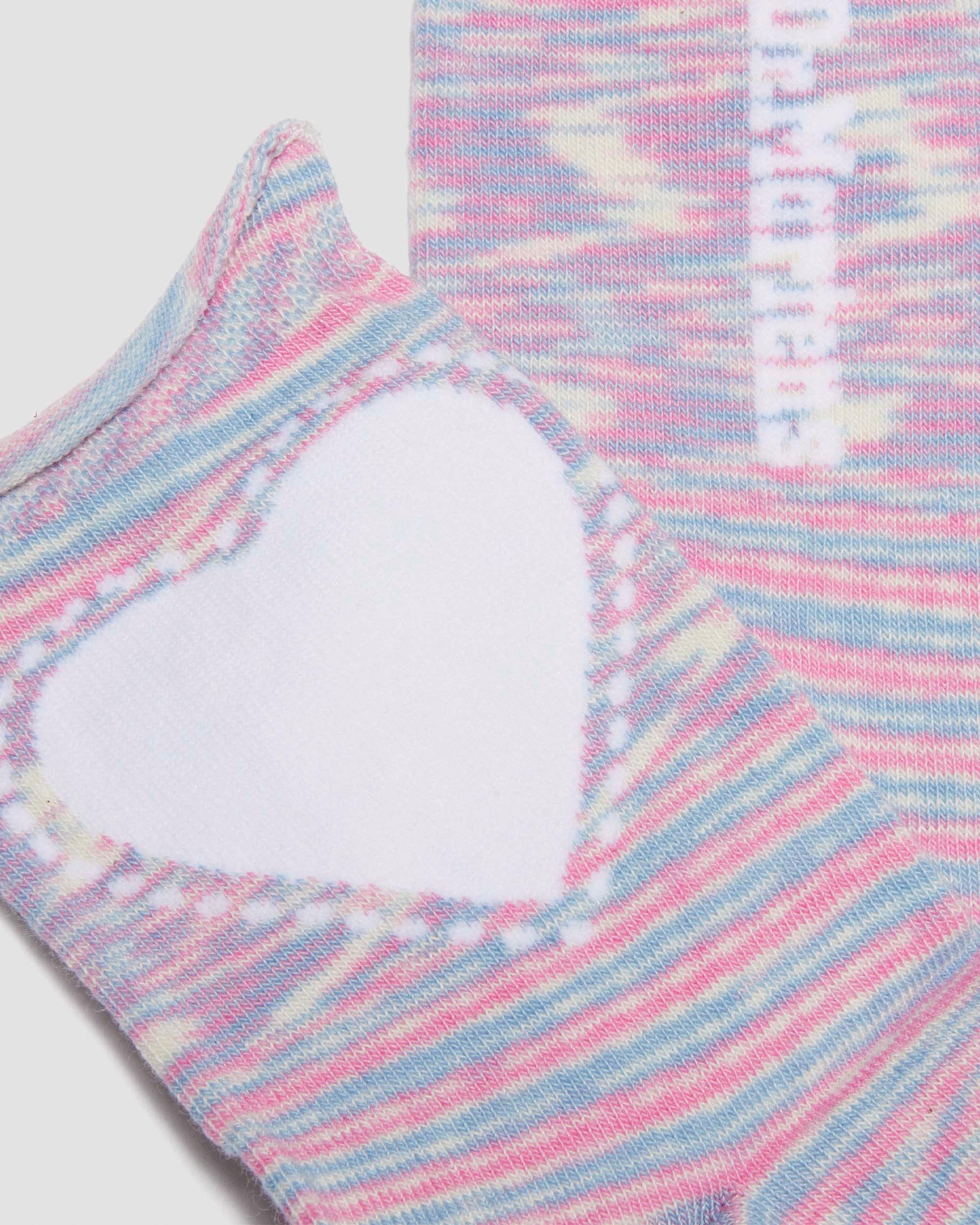 Heart Cotton Blend Socks in Pink