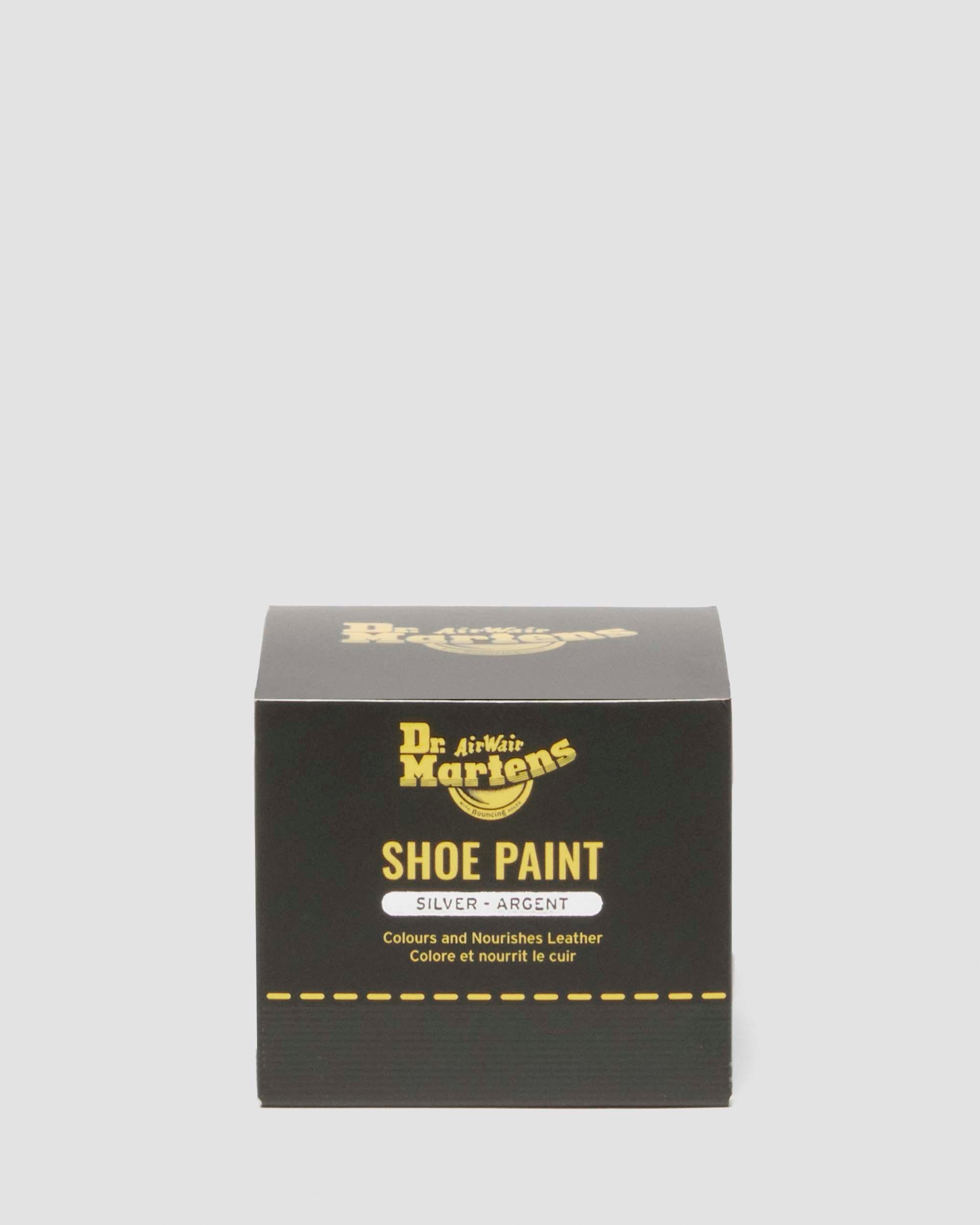 Pintura plateada para zapatos 