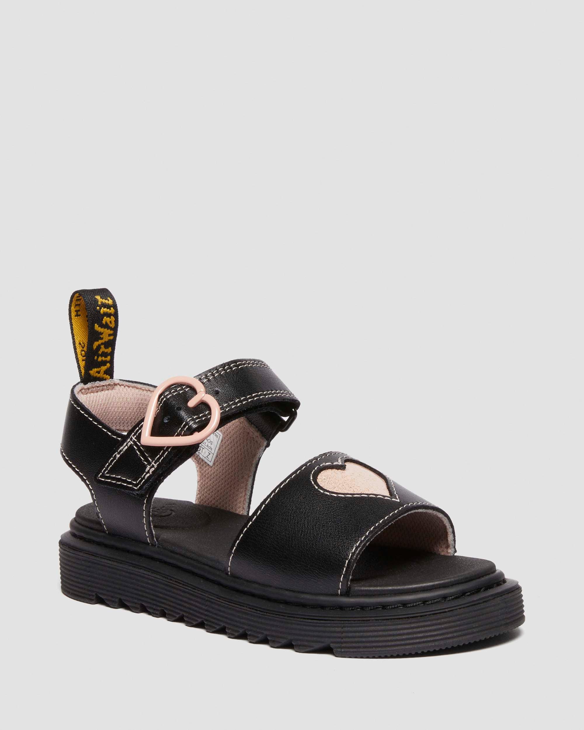 Junior Marlow Hearts leather Sandals