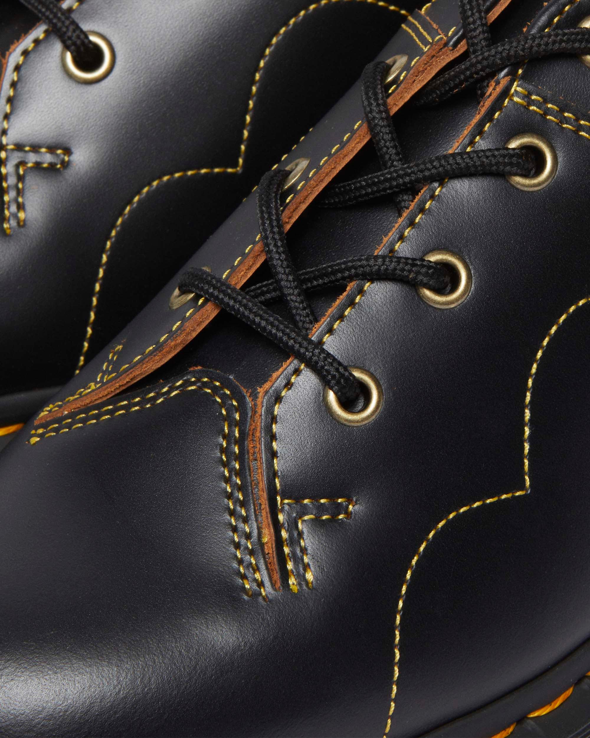 Chaussures Church en cuir Vintage Smooth in Noir