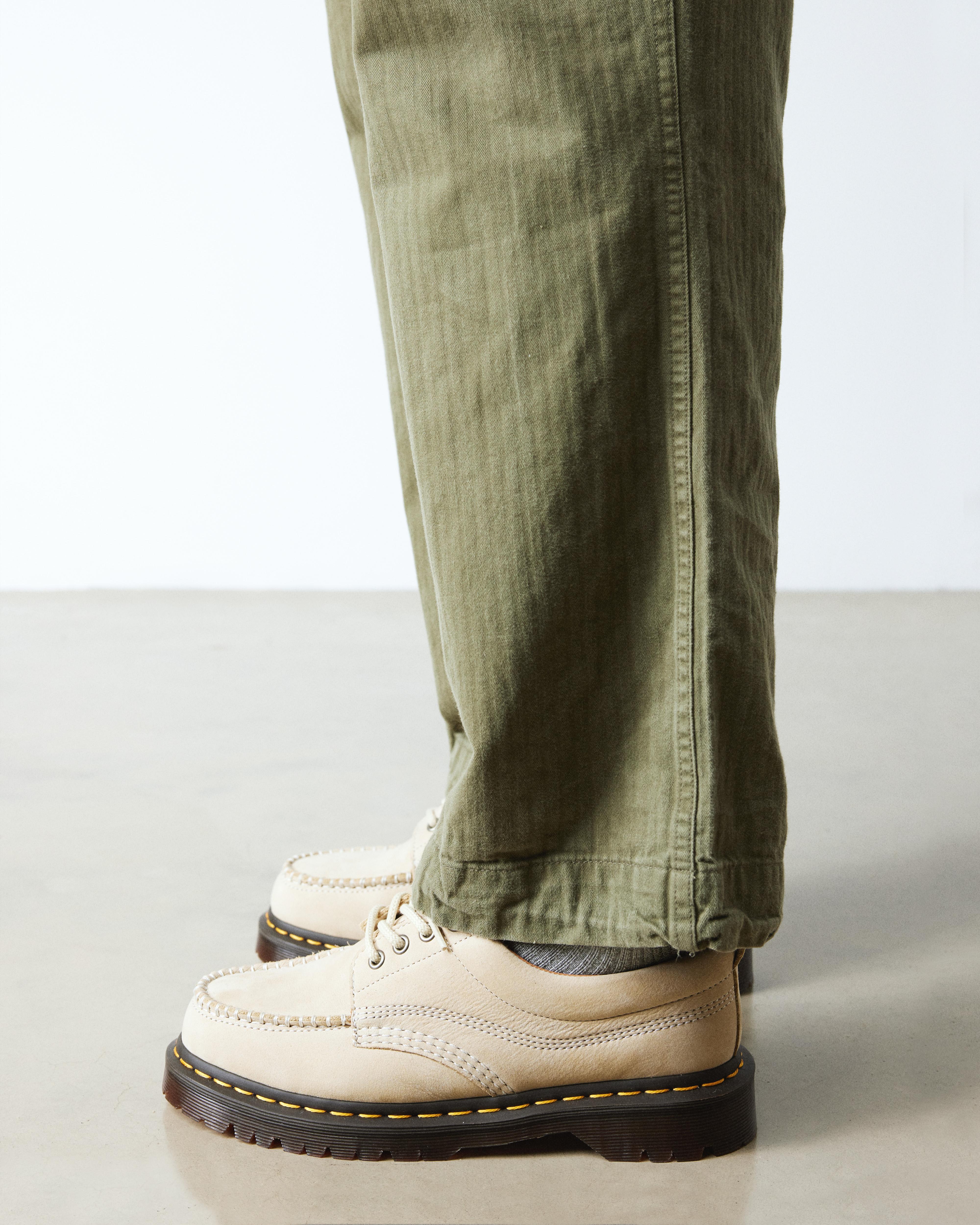 Lowell Buttersoft leather moc toe shoes in Light Tan