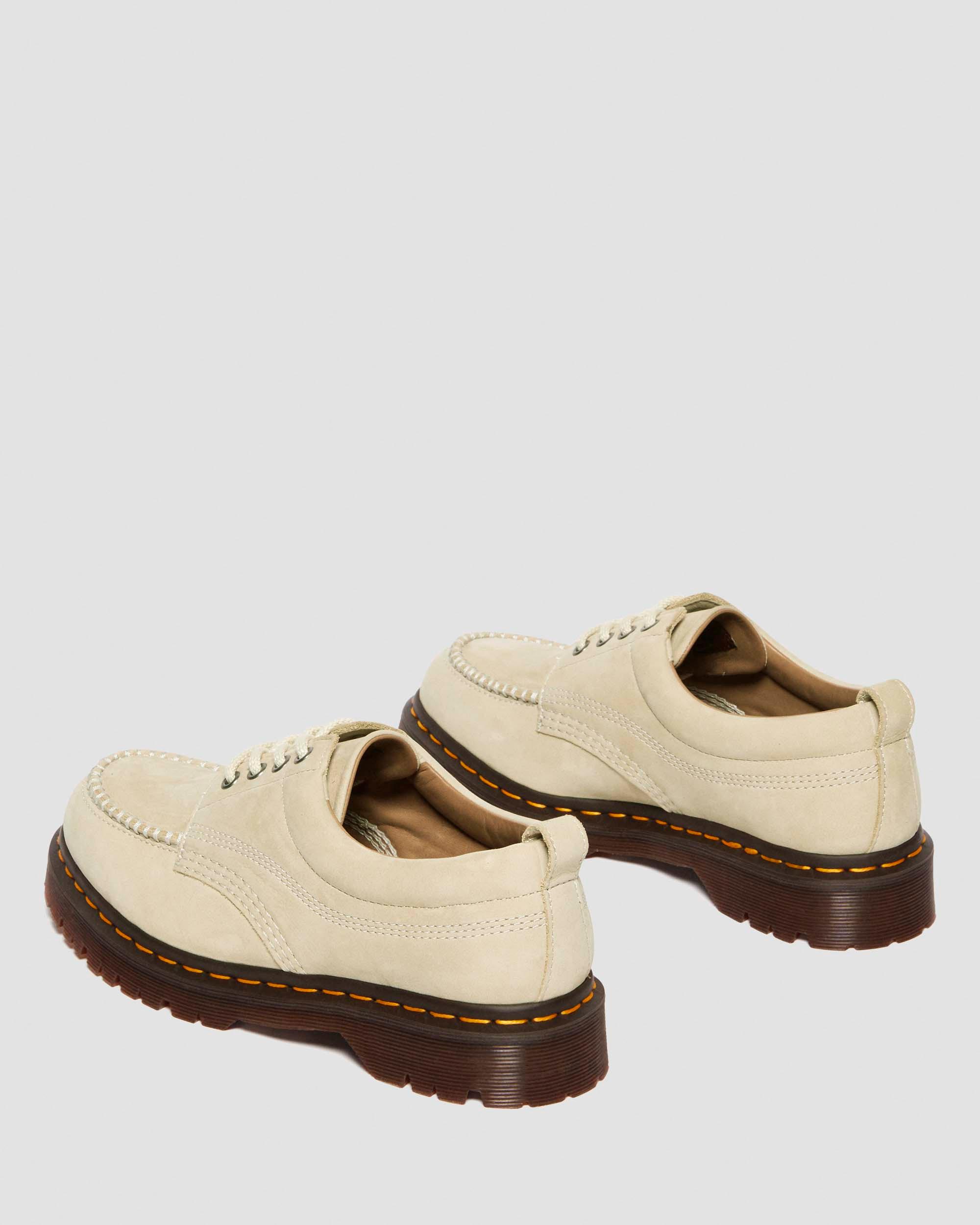 Lowell Buttersoft leather moc toe shoes in Light Tan