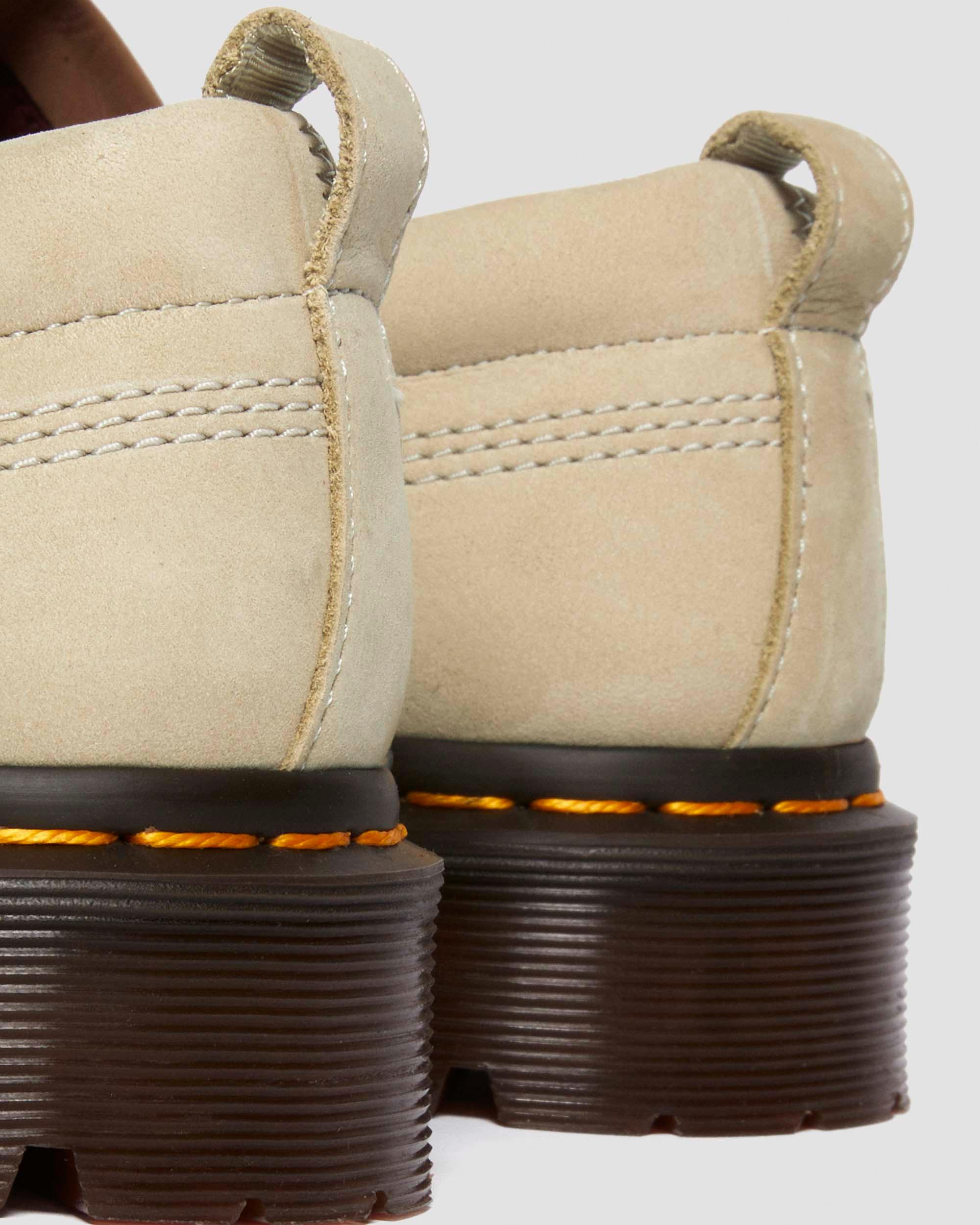 Lowell Buttersoft leather moc toe shoes in Light Tan