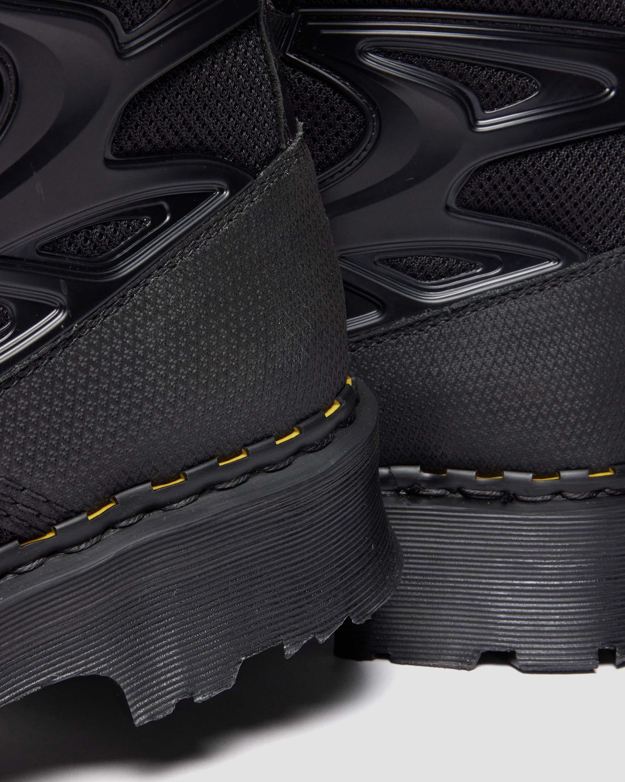 EXOSHIELD XX01 steel toe leather boots in BLACK | Dr. Martens™