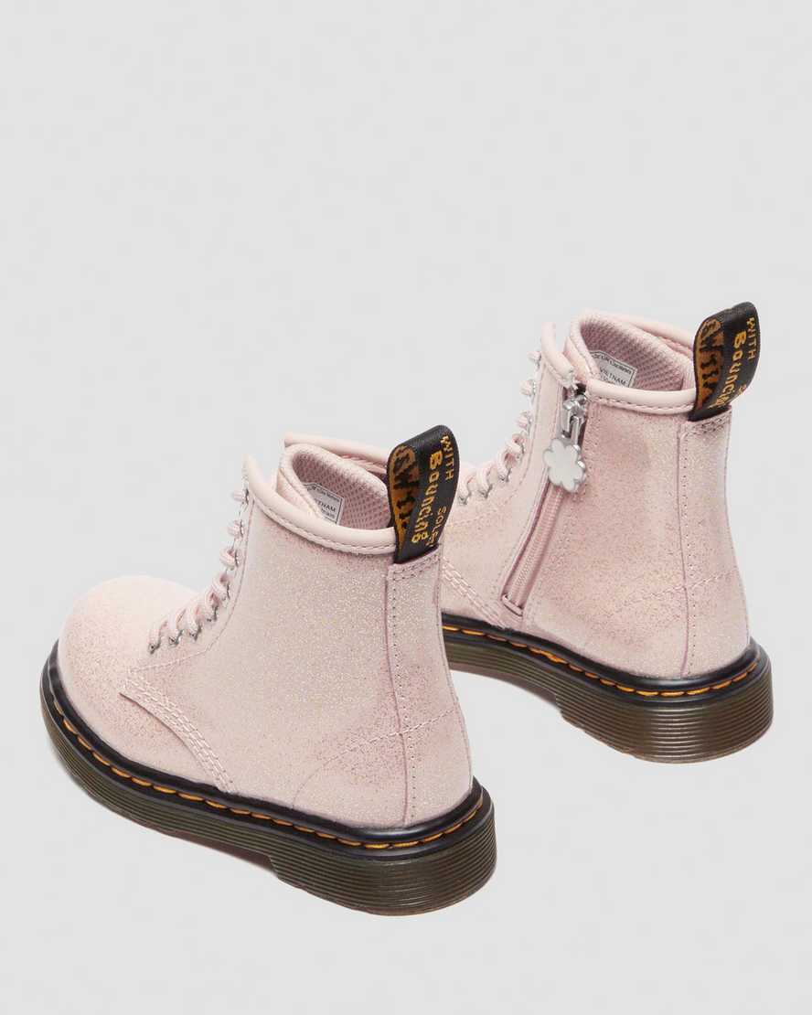 Dr. Martens' Toddler 1460 Glitter Boots In Pink