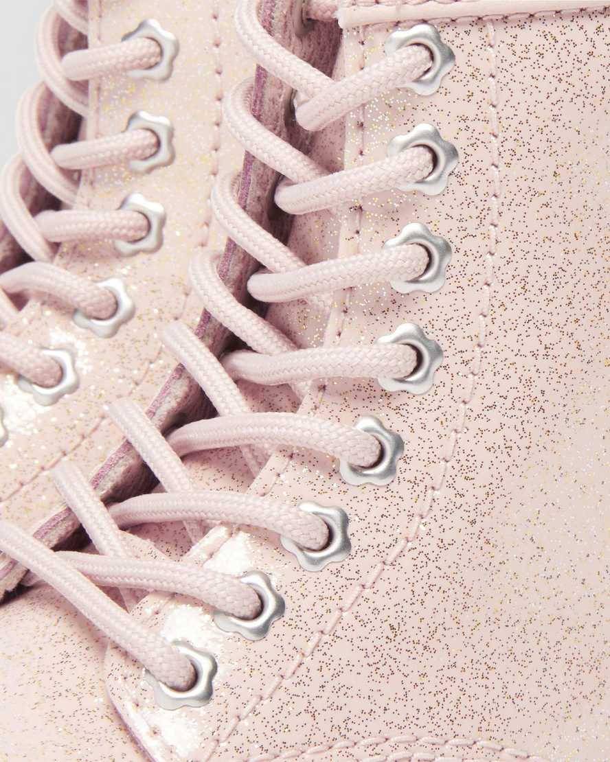 Dr. Martens' Toddler 1460 Glitter Boots In Pink