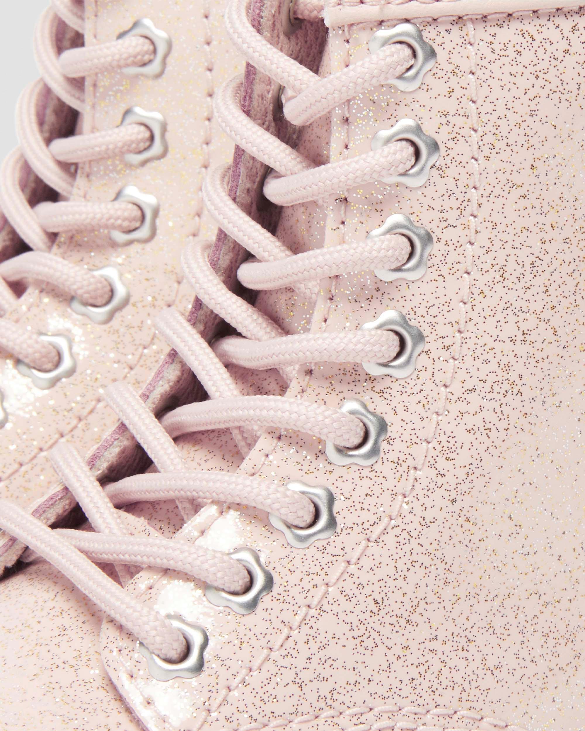 Toddler 1460 Glitter Boots in Powder Pink