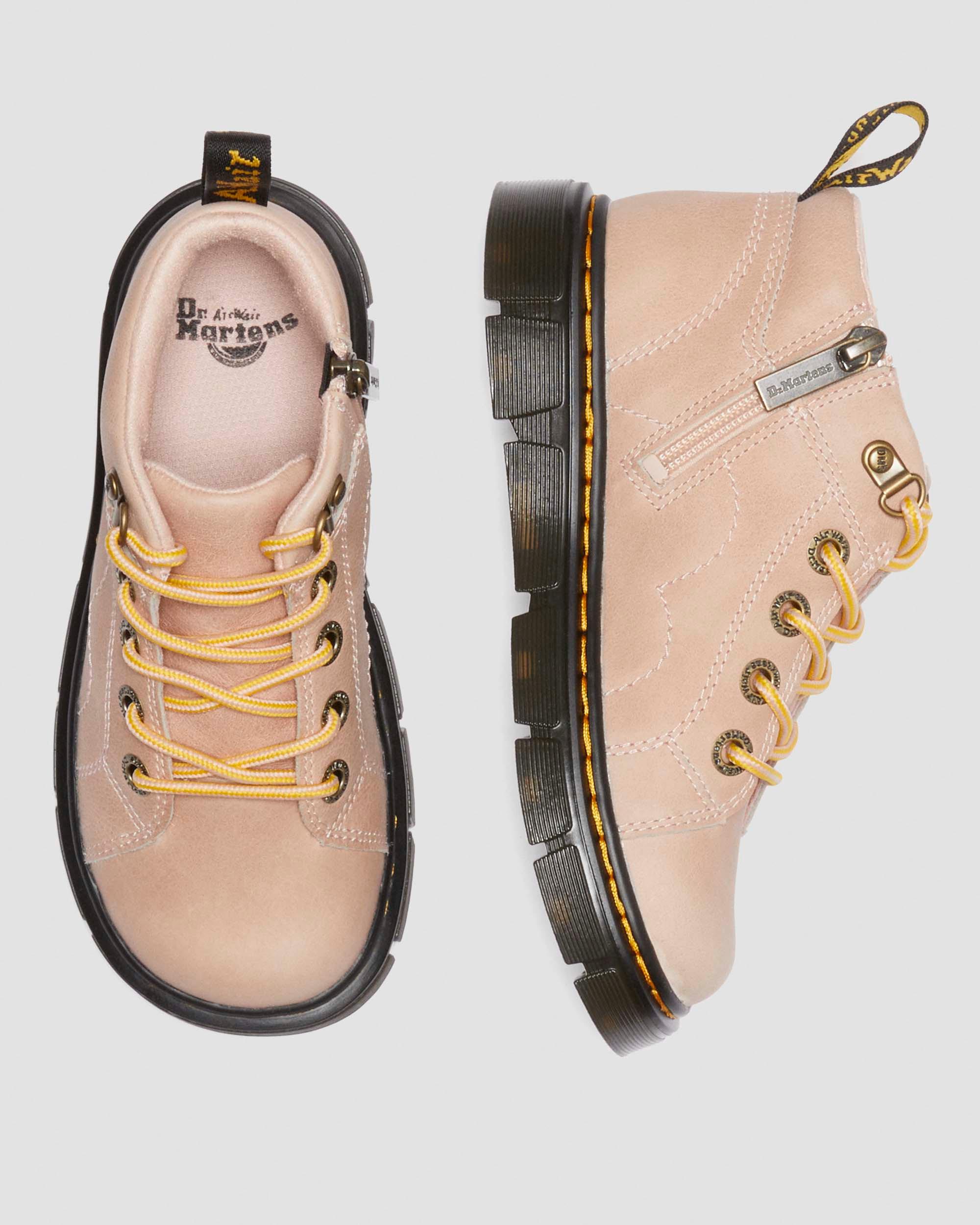 Junior Raffe Church Wilderness leather boots in Powder Pink