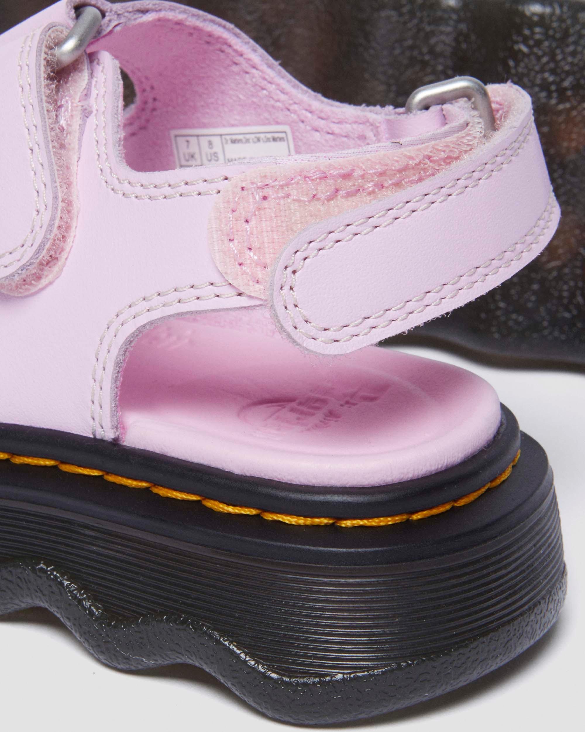 Toddler Virden Softy T Leather Sandals in Pale Pink