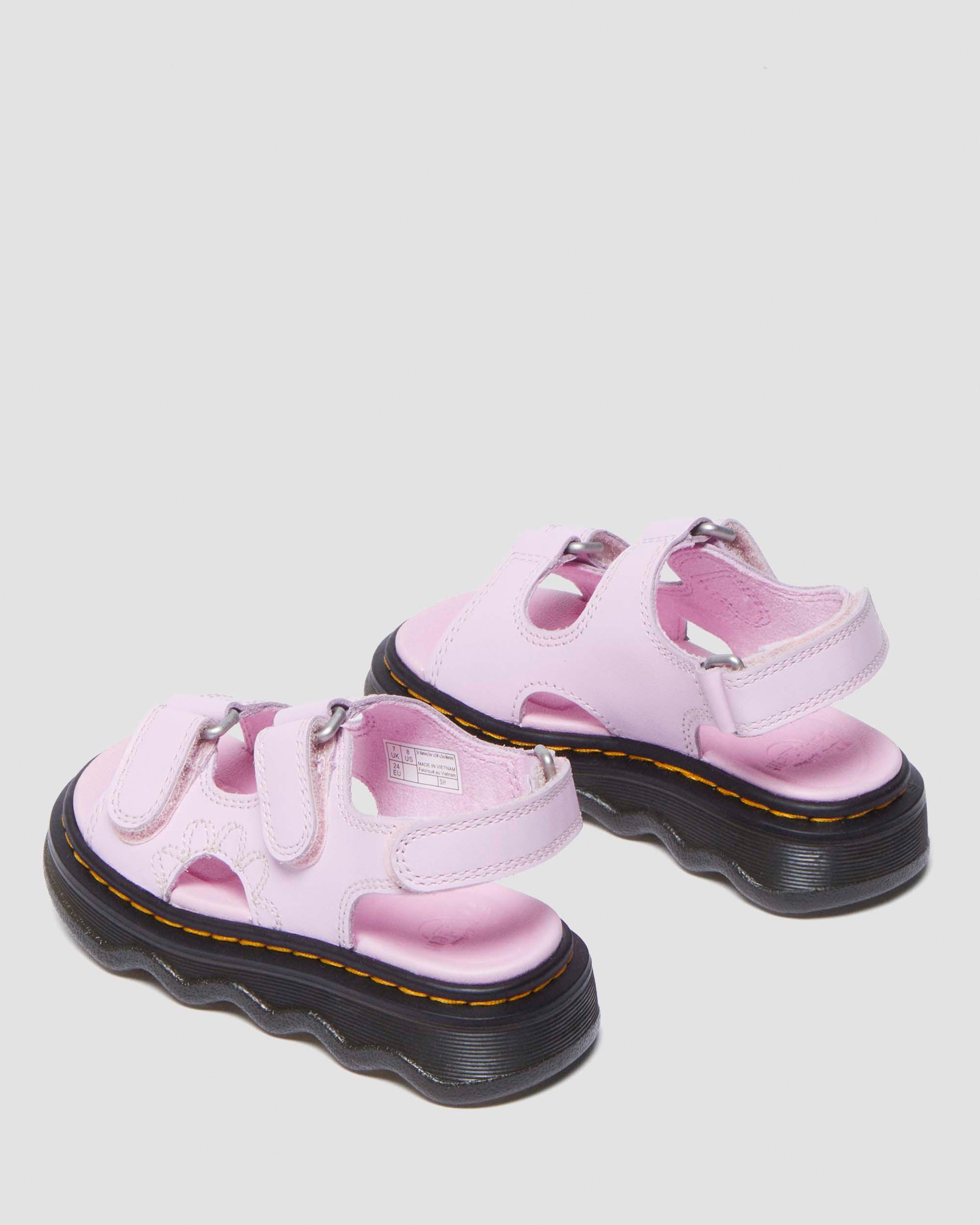 Toddler Virden Softy T Leather Sandals in Pale Pink
