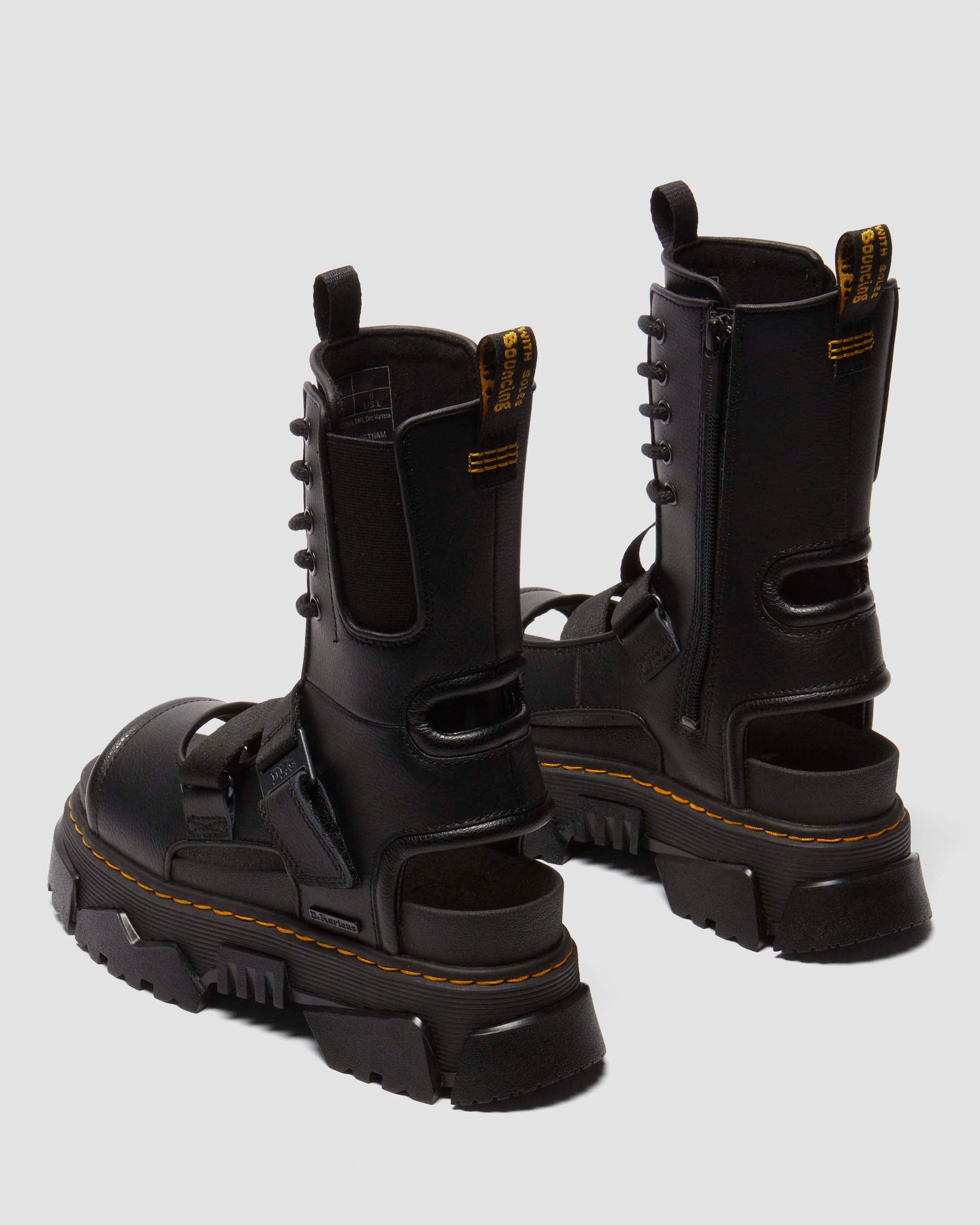 Mattison leather Gladiator sandals in Black