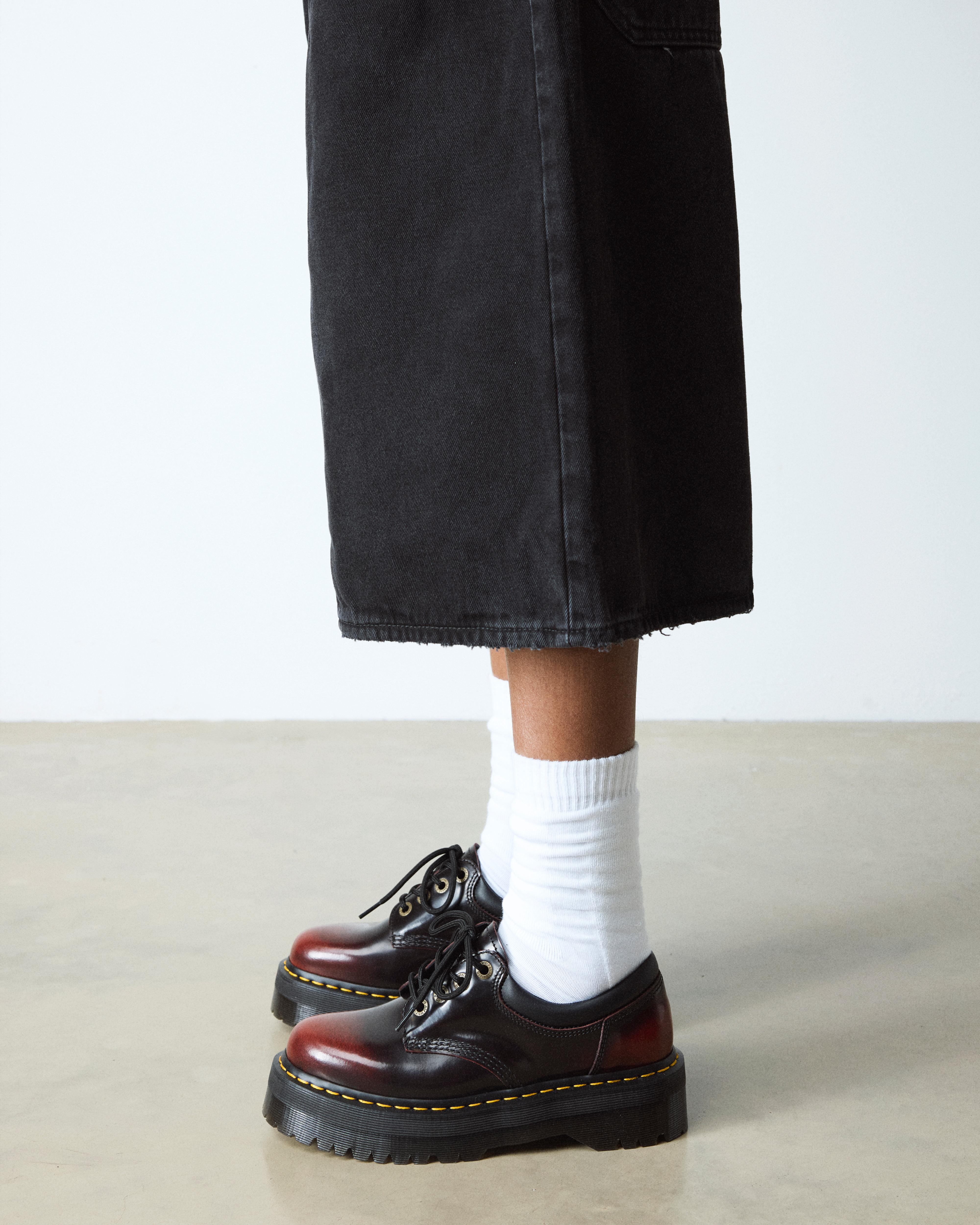 Dr. Martens 8053 Quad Arcadia Casual Shoes In Red