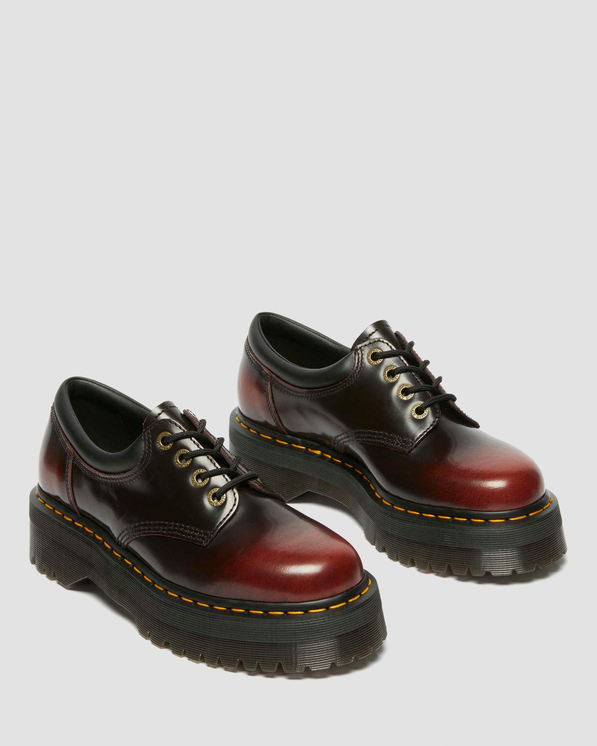 Dr. Martens 8053 Quad Arcadia Casual Shoes In Red