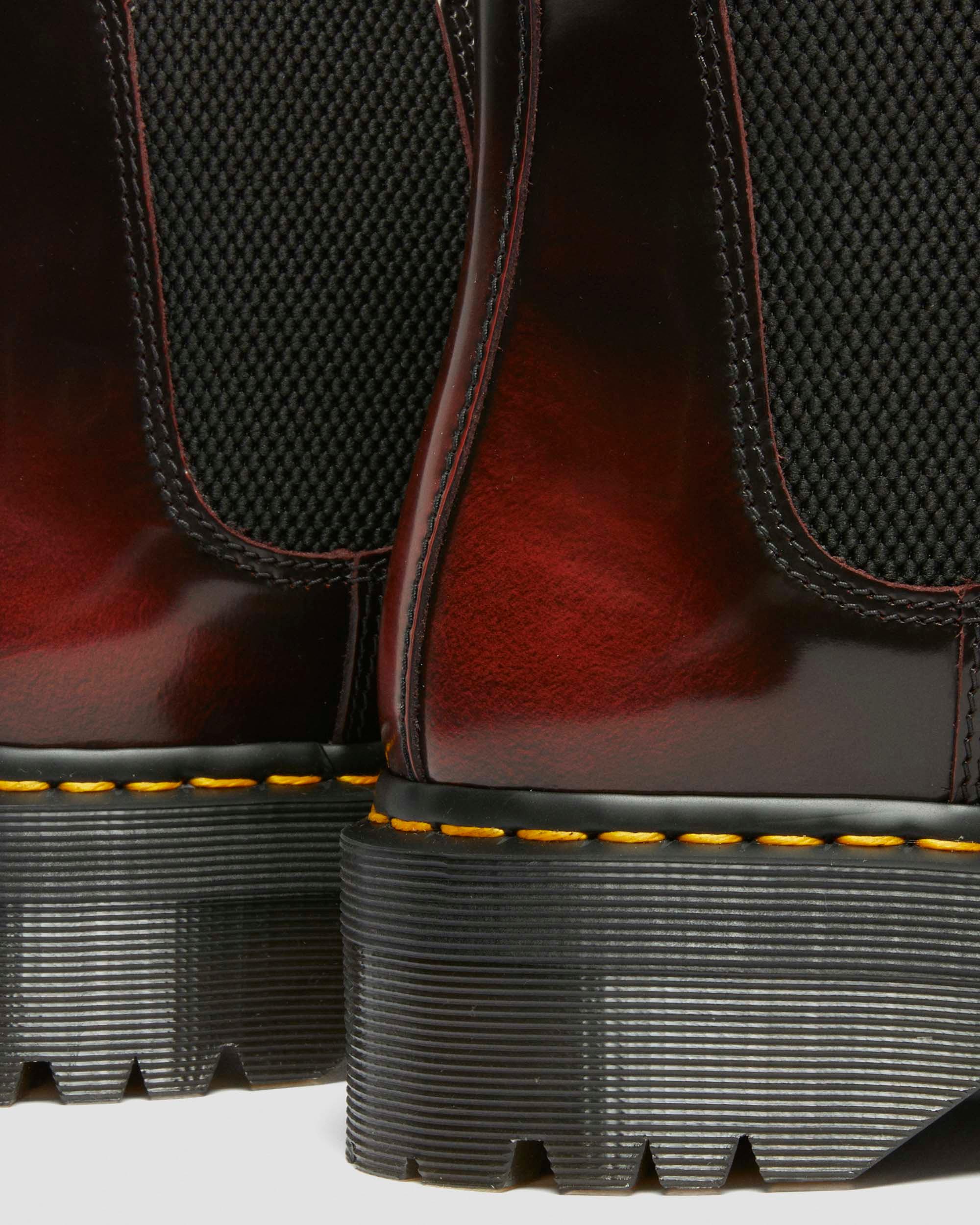 2976 Quad Arcadia Leather Platform Chelsea Boots